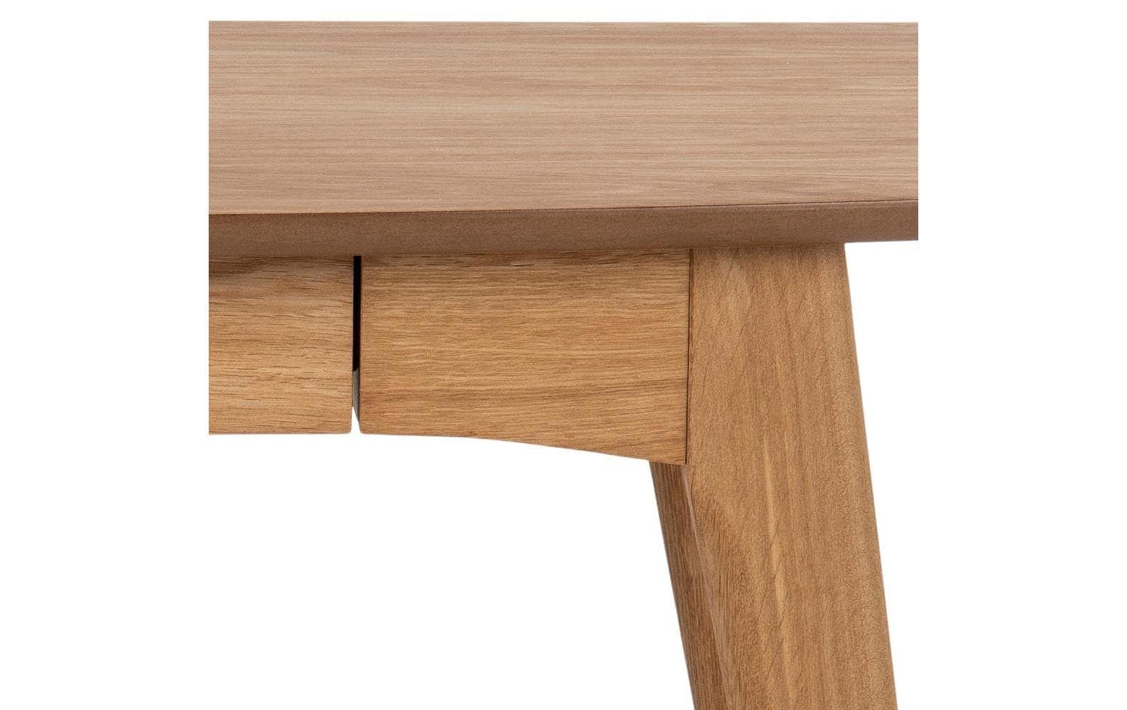 AC Design Bureau »Woodstock 105 x 45 x 74 cm Eiche« table de travail rectangulaire en placage chêne avec tiroir