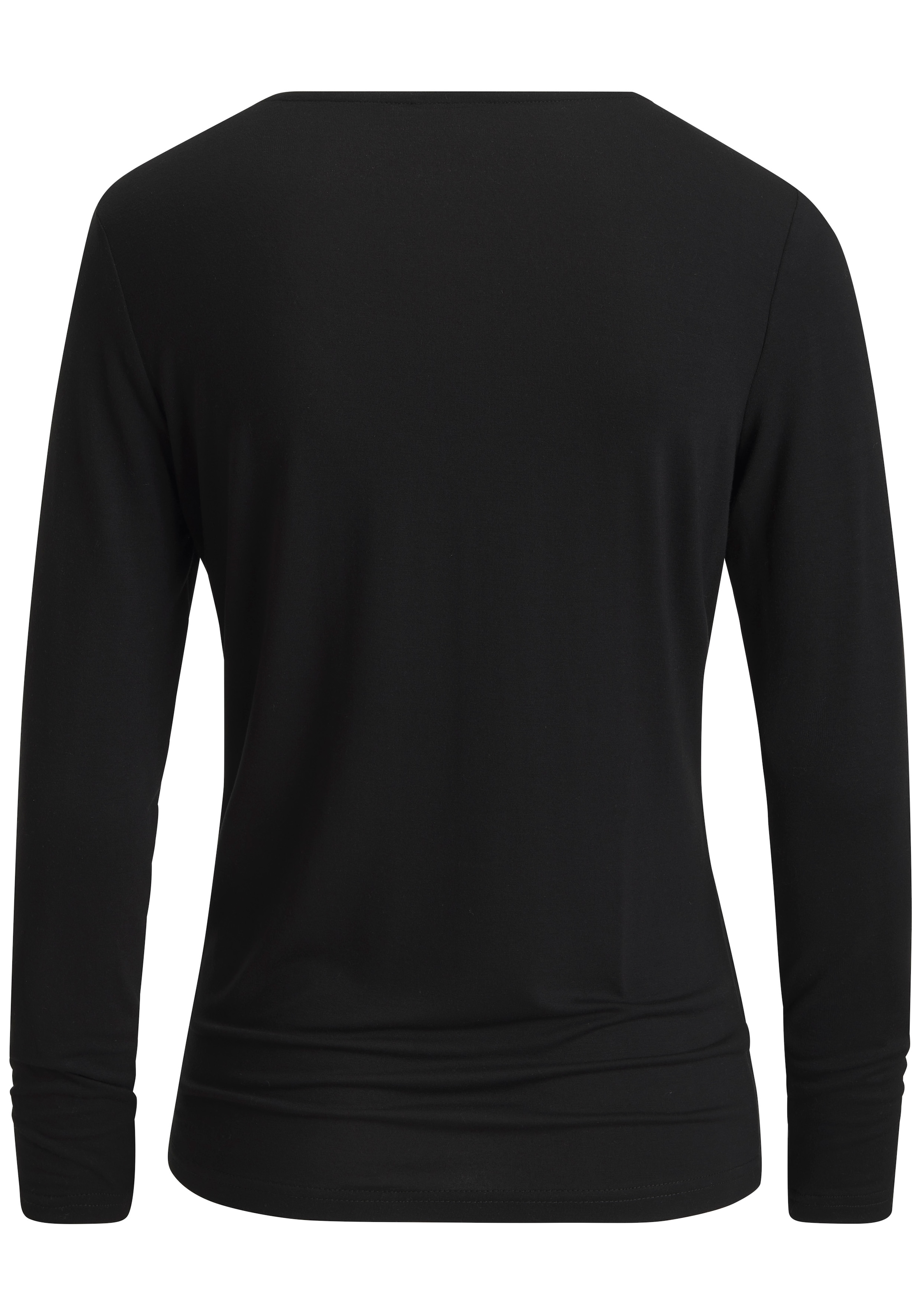 LASCANA Langarmshirt »mit Spitze« aus angenehmer Viskose-Qualität