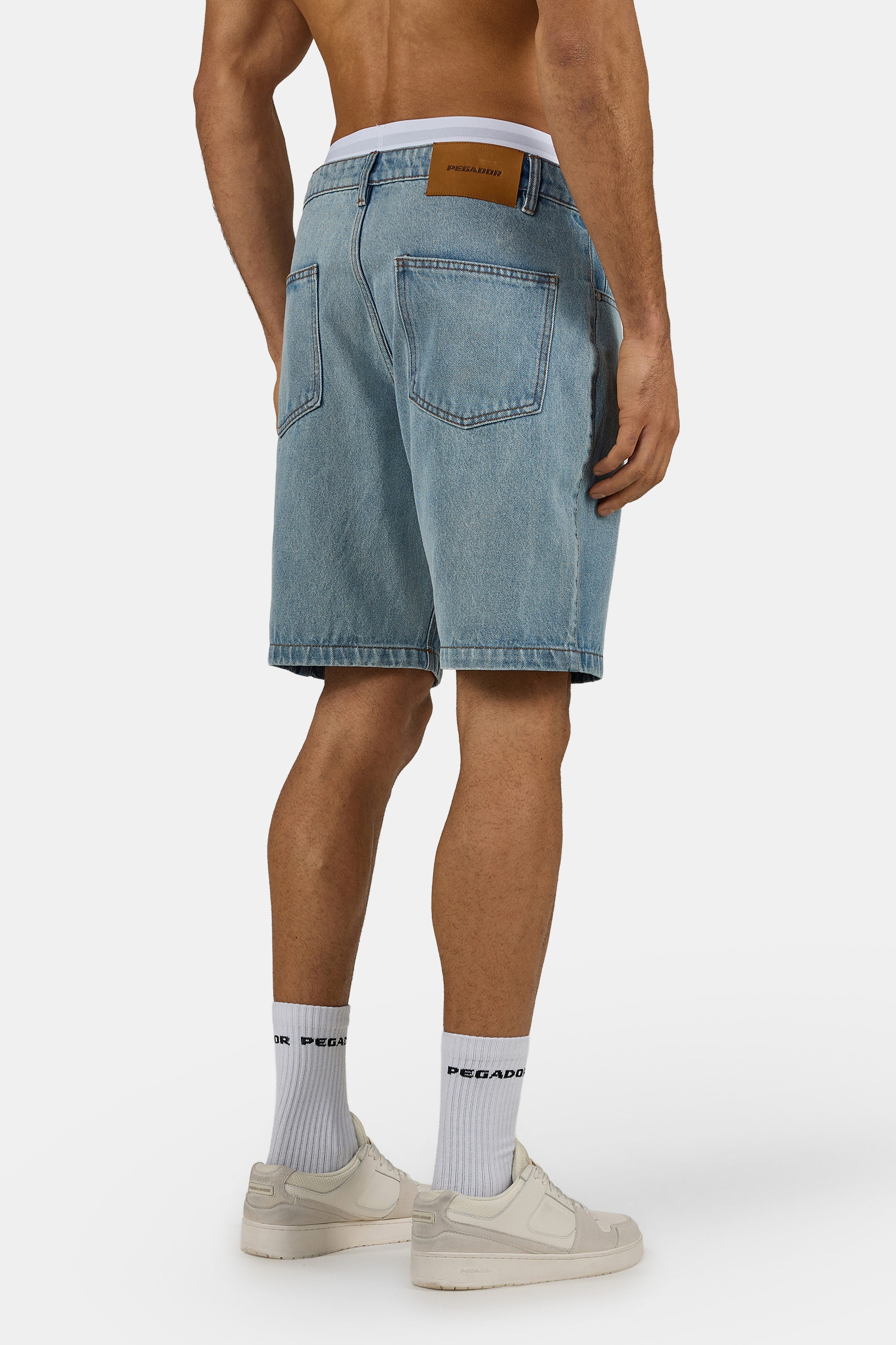 PEGADOR Short en jean »Bostic Jeans Shorts« coton, coupe régulière