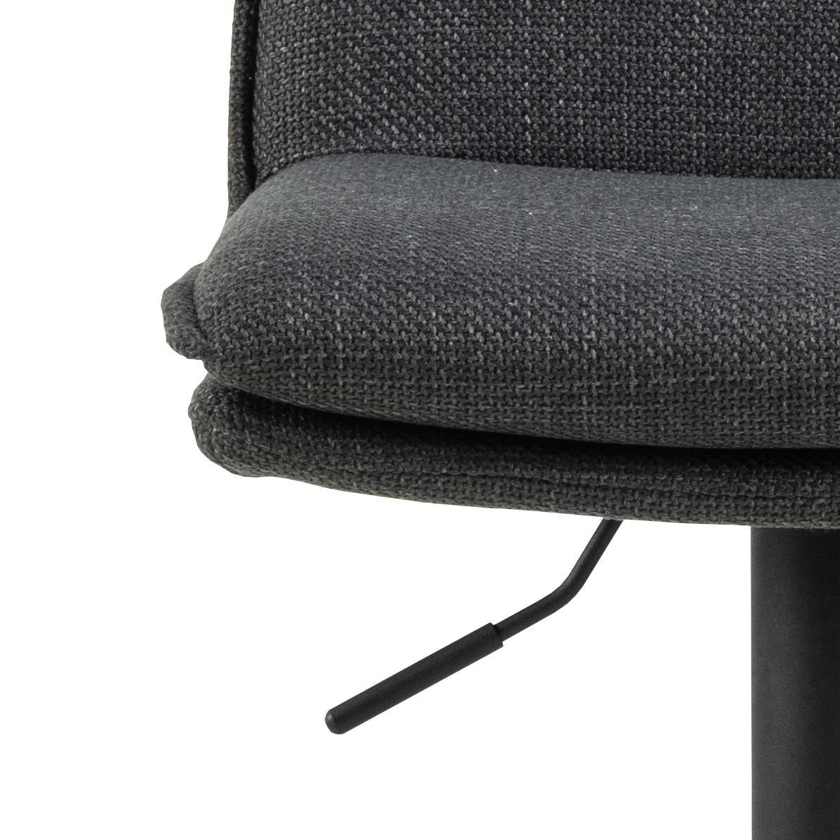ACTONA GROUP Tabouret de bar »Flynn« Ensemble, 2 cuis tlg. Tabourets de bar, Basel gris foncé, piètement trompette, 2 pcs