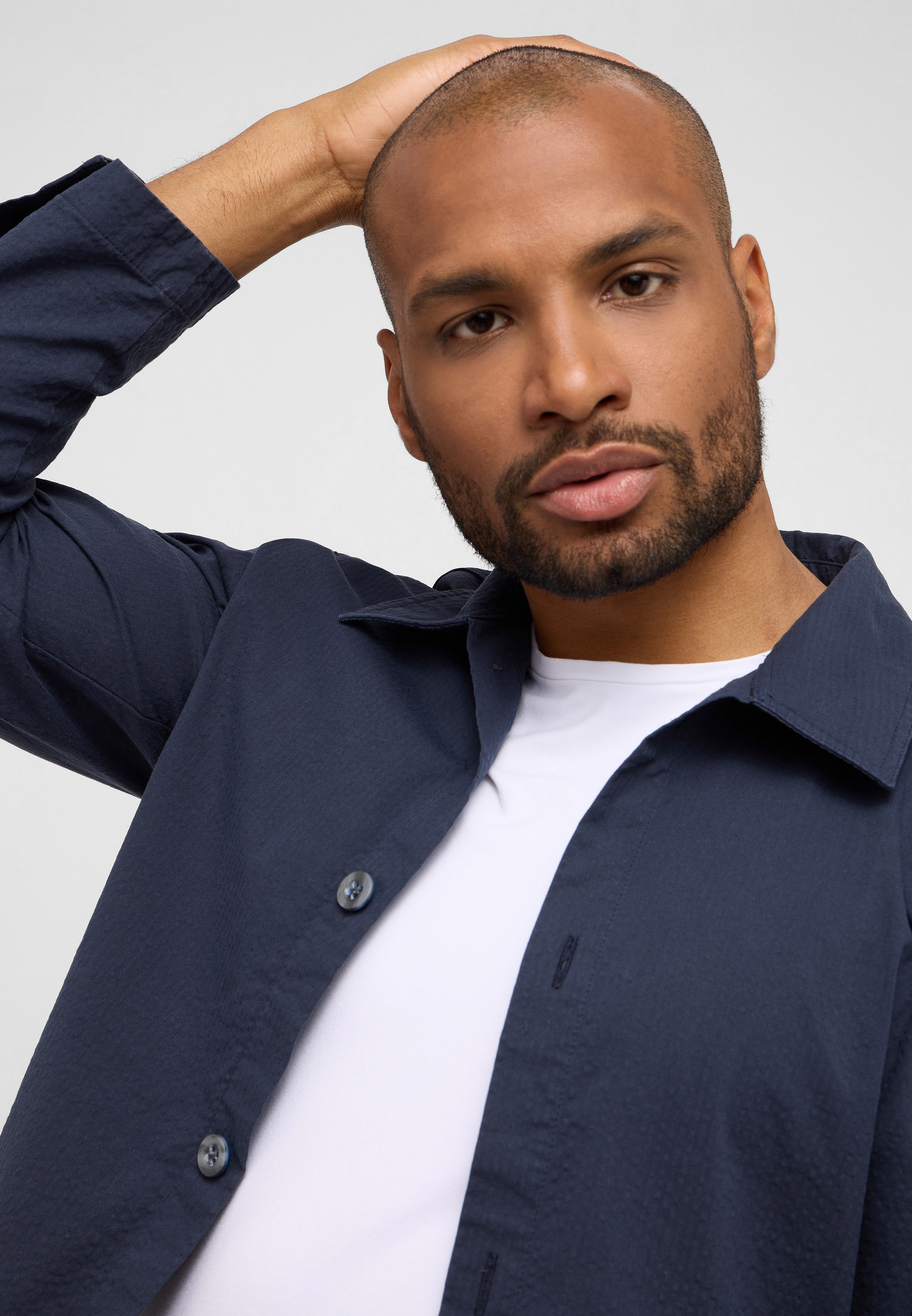 Eterna Chemise à manches longues »MODERN FIT« EASY IRON (bügelleicht)