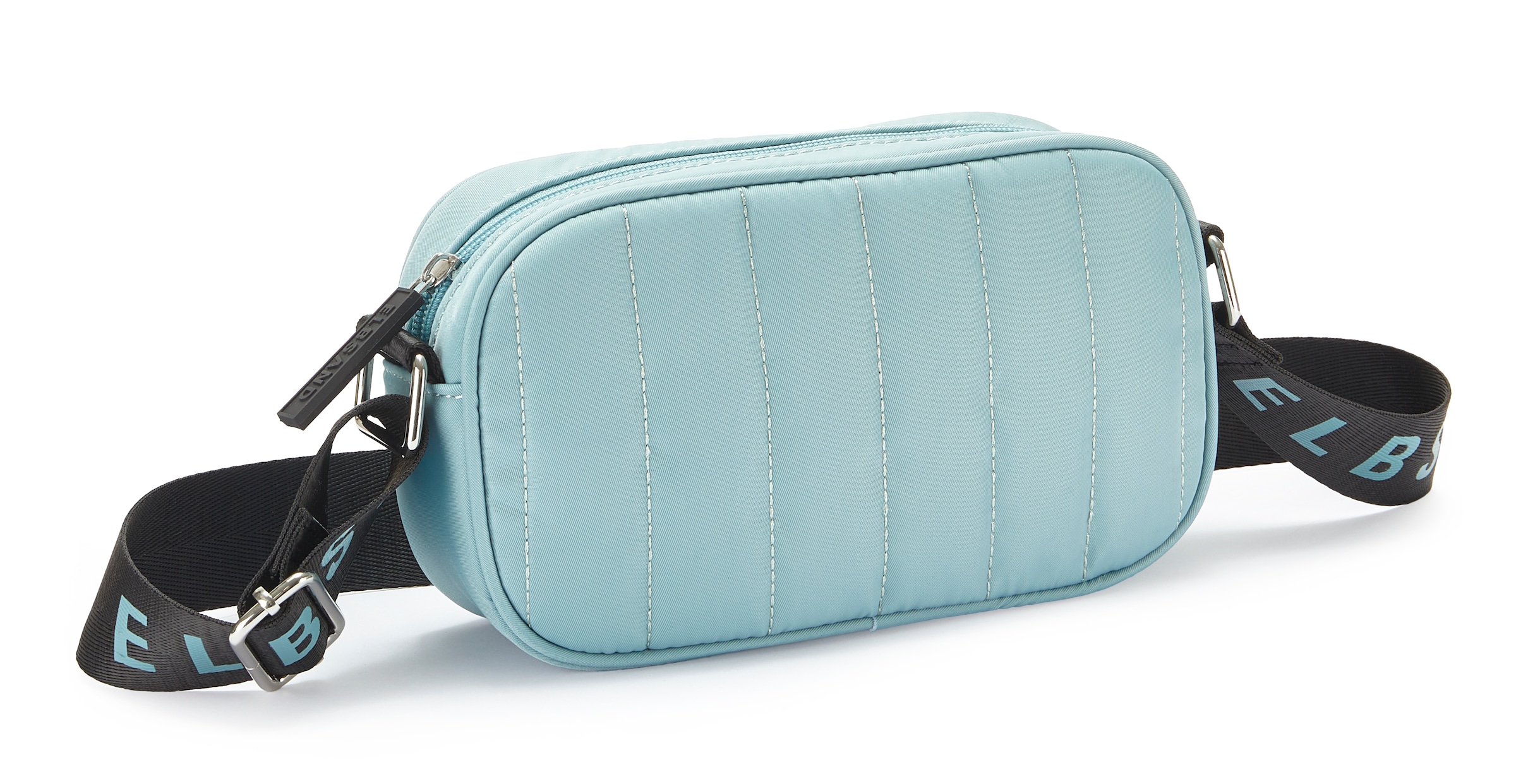Elbsand Sac à bandoulière »Minibag« Handtasche mit Steppung, Crossbody Bag VEGAN
