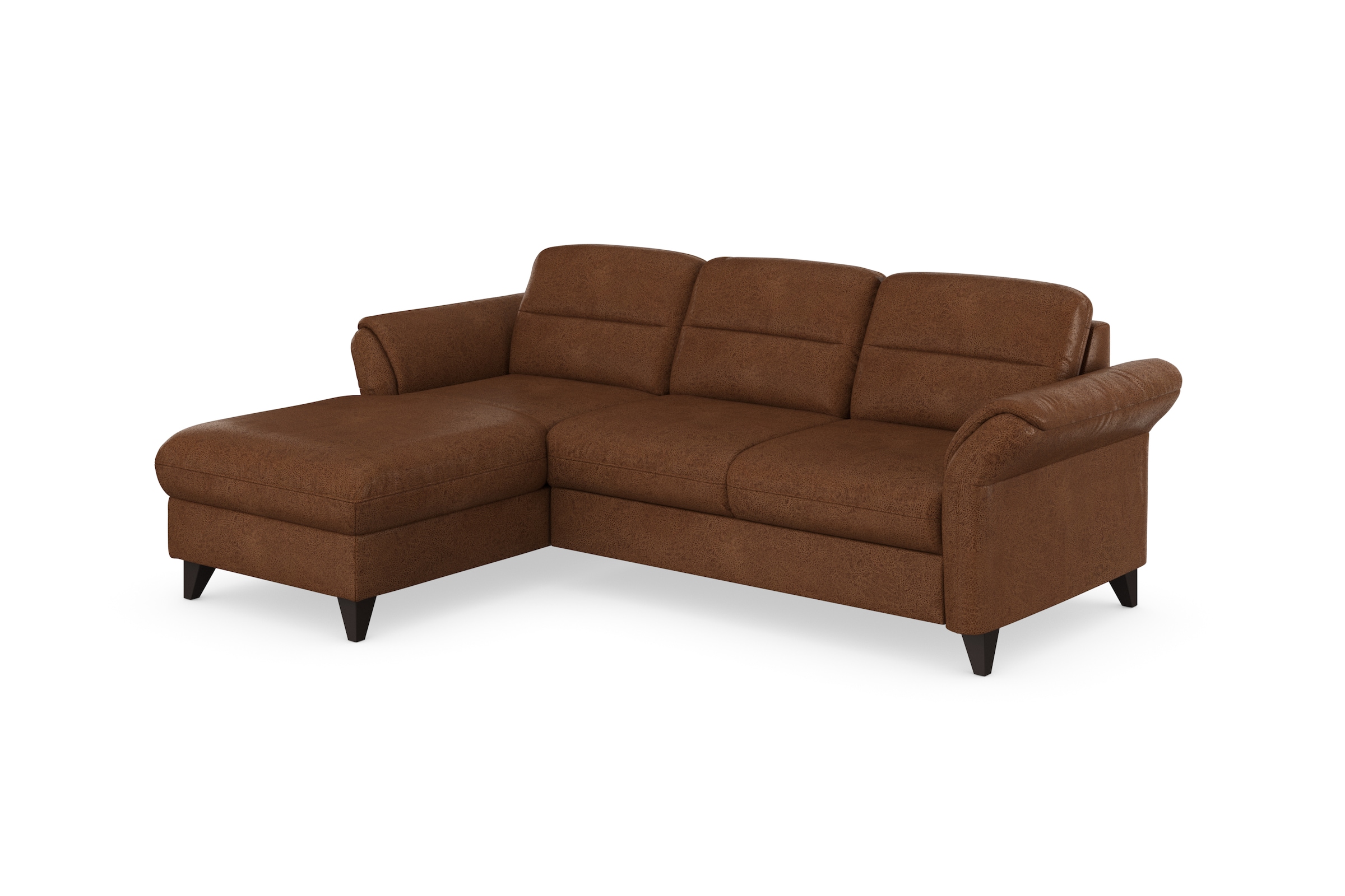 sit&more Canapé d'angle »Mellum L-Form« Federkern, wahlweise mit Bettfunktion, Bettkasten und Armteilfunktion