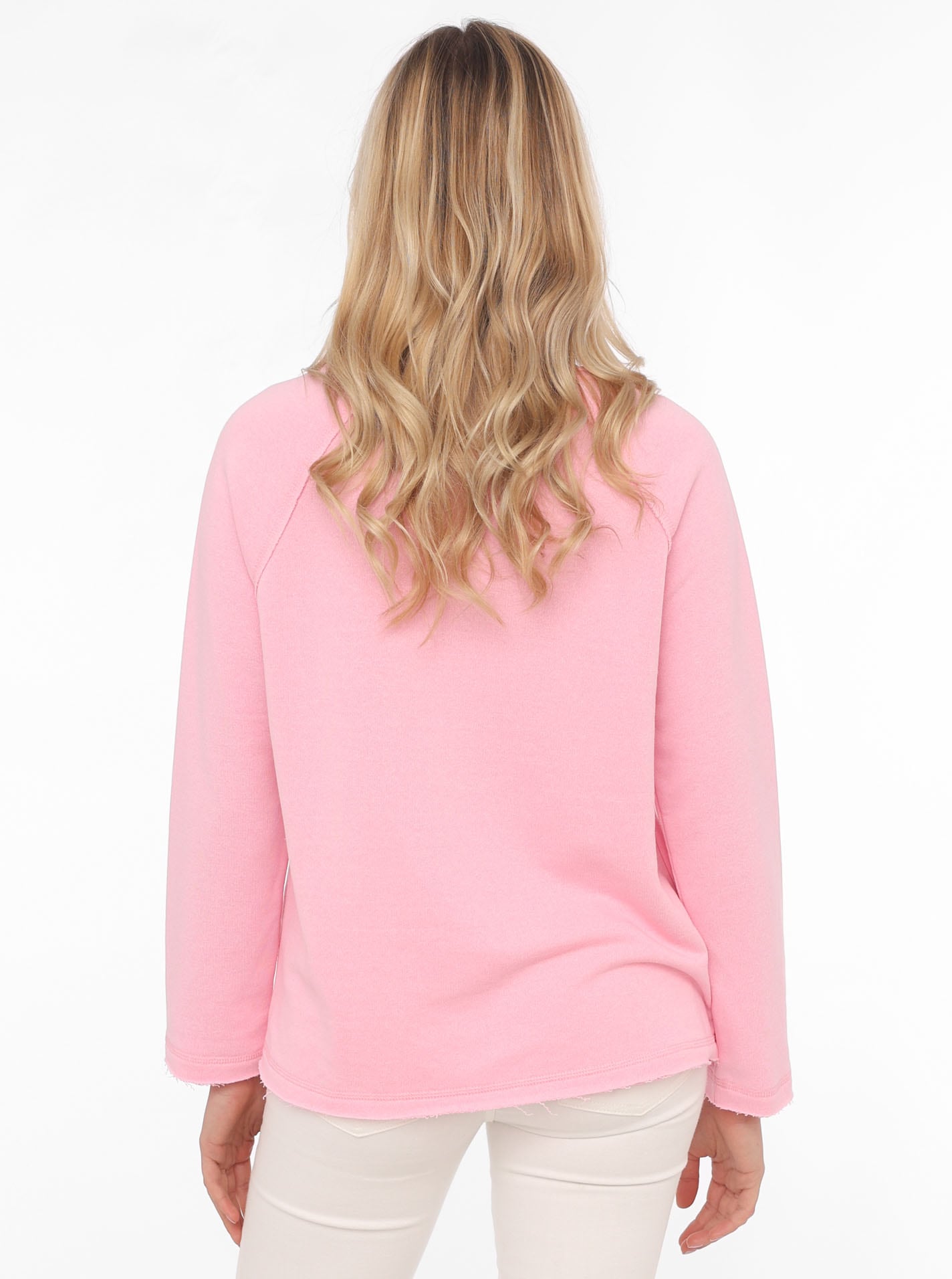 Zwillingsherz Sweatshirt »"MOIN MOIN MOIN"«, mit Used-Look Kanten und nordischem Gruss
