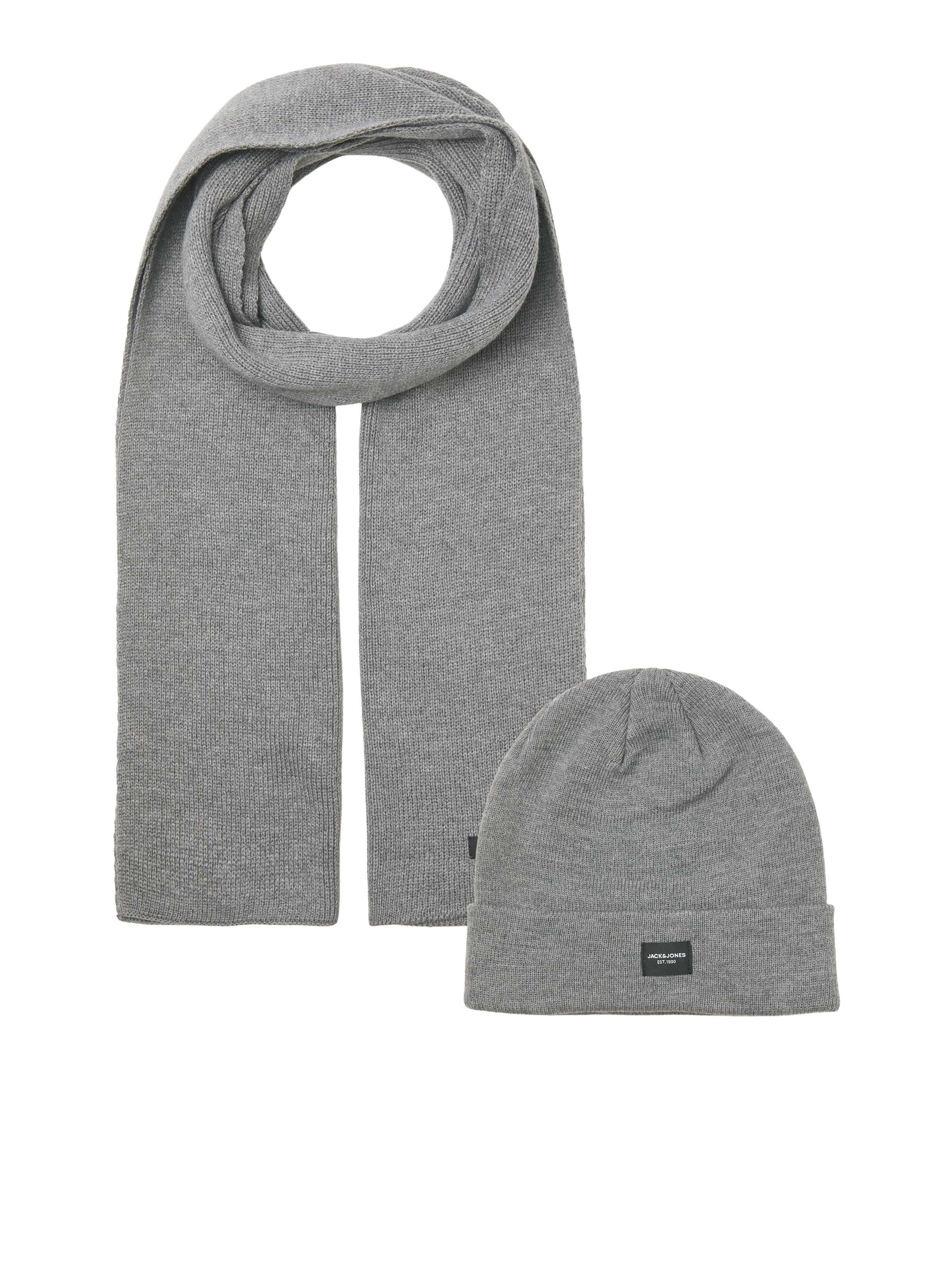 Jack & Jones Écharpe tricotée »JACDNA GIFTBOX« fibre synthétique,