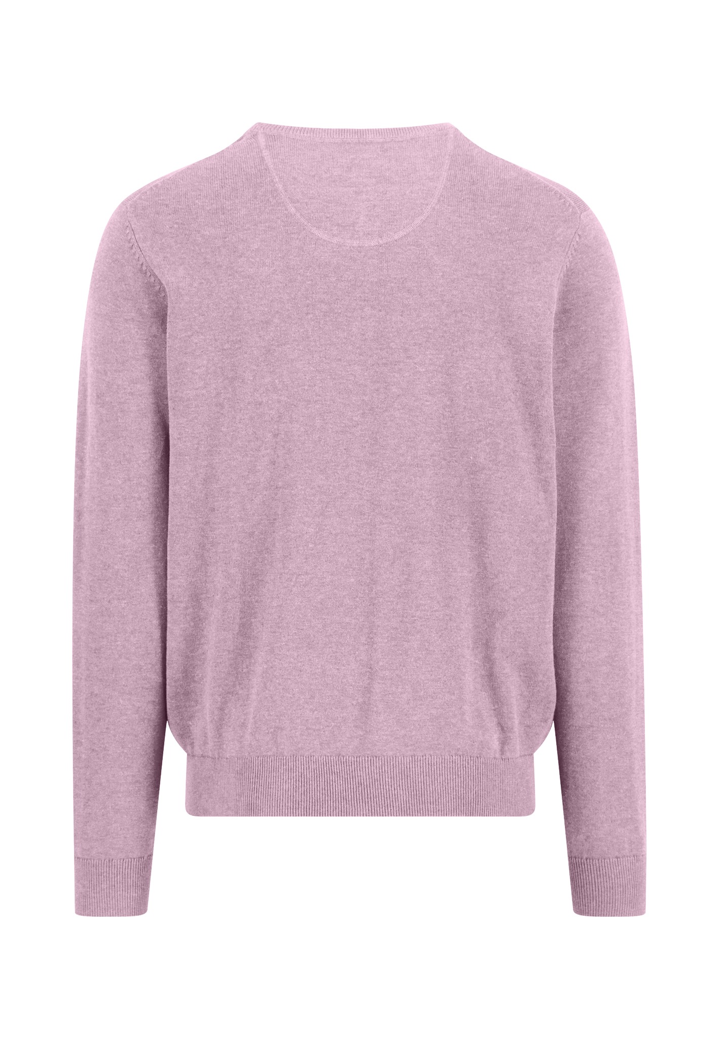 FYNCH-HATTON Rundhalspullover aus Baumwolle, mit Rundhalsausschnitt, Regular Fit