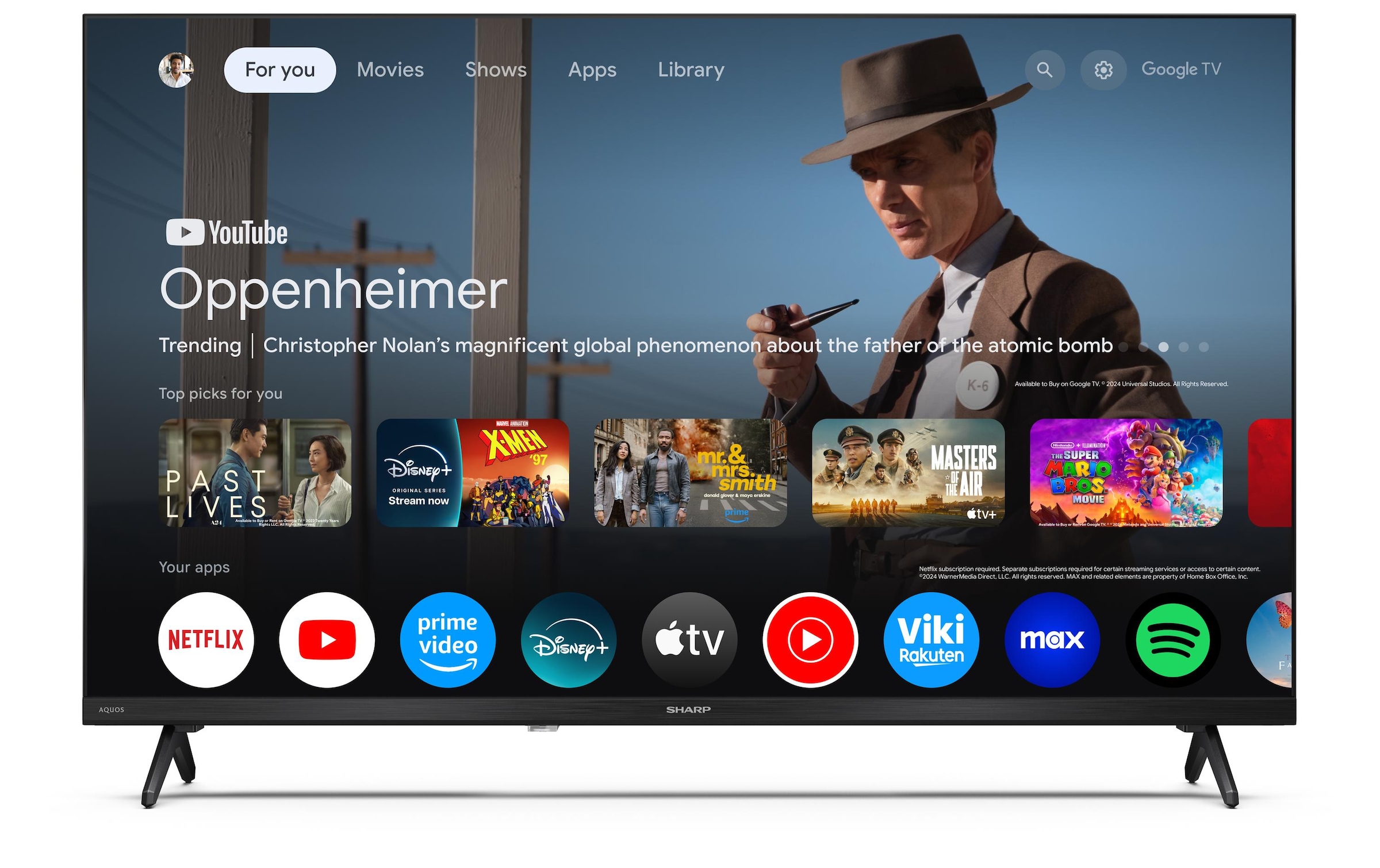 Sharp Téléviseur LED »1T-C32HFx« 80 cm/32 ″