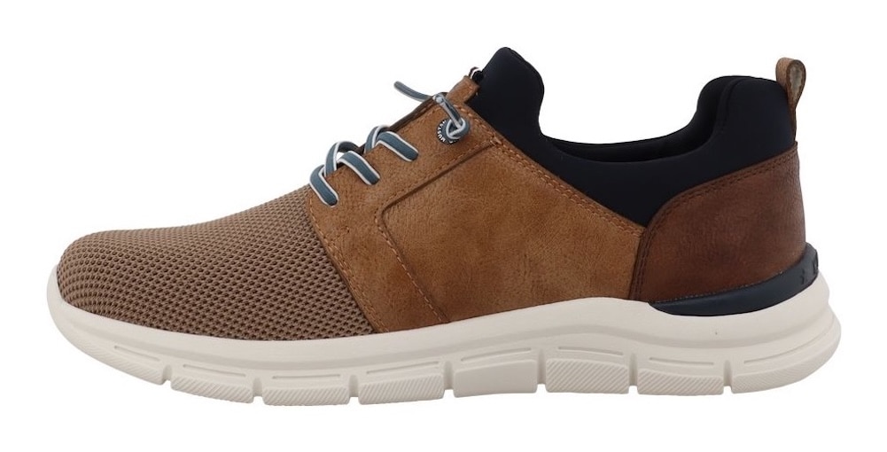 Mustang Shoes Baskets slip-on »Gregorio«  Chaussure à enfiler, chaussure de loisirs, chaussure basse avec lacets élastiques