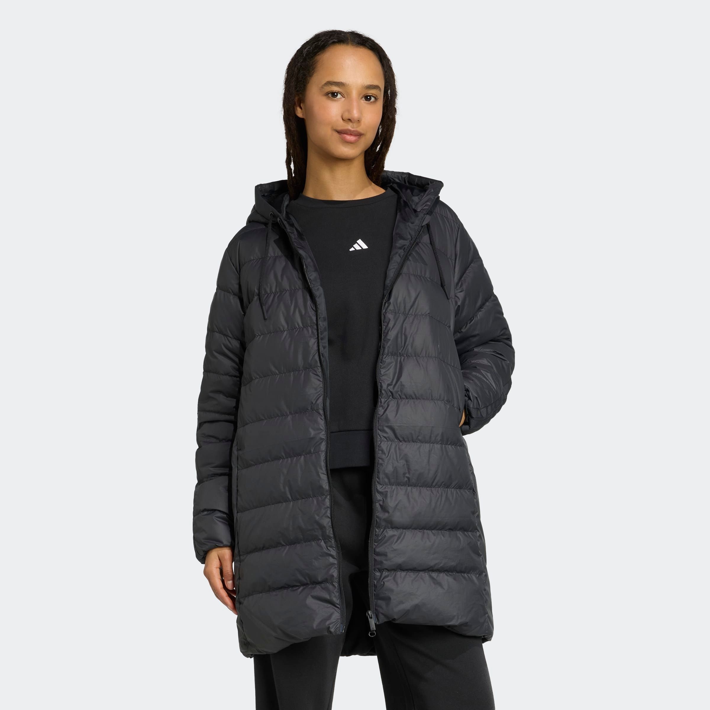 adidas Sportswear Daunenjacke »W ESS 3S L D HP« Winterjacke Damen