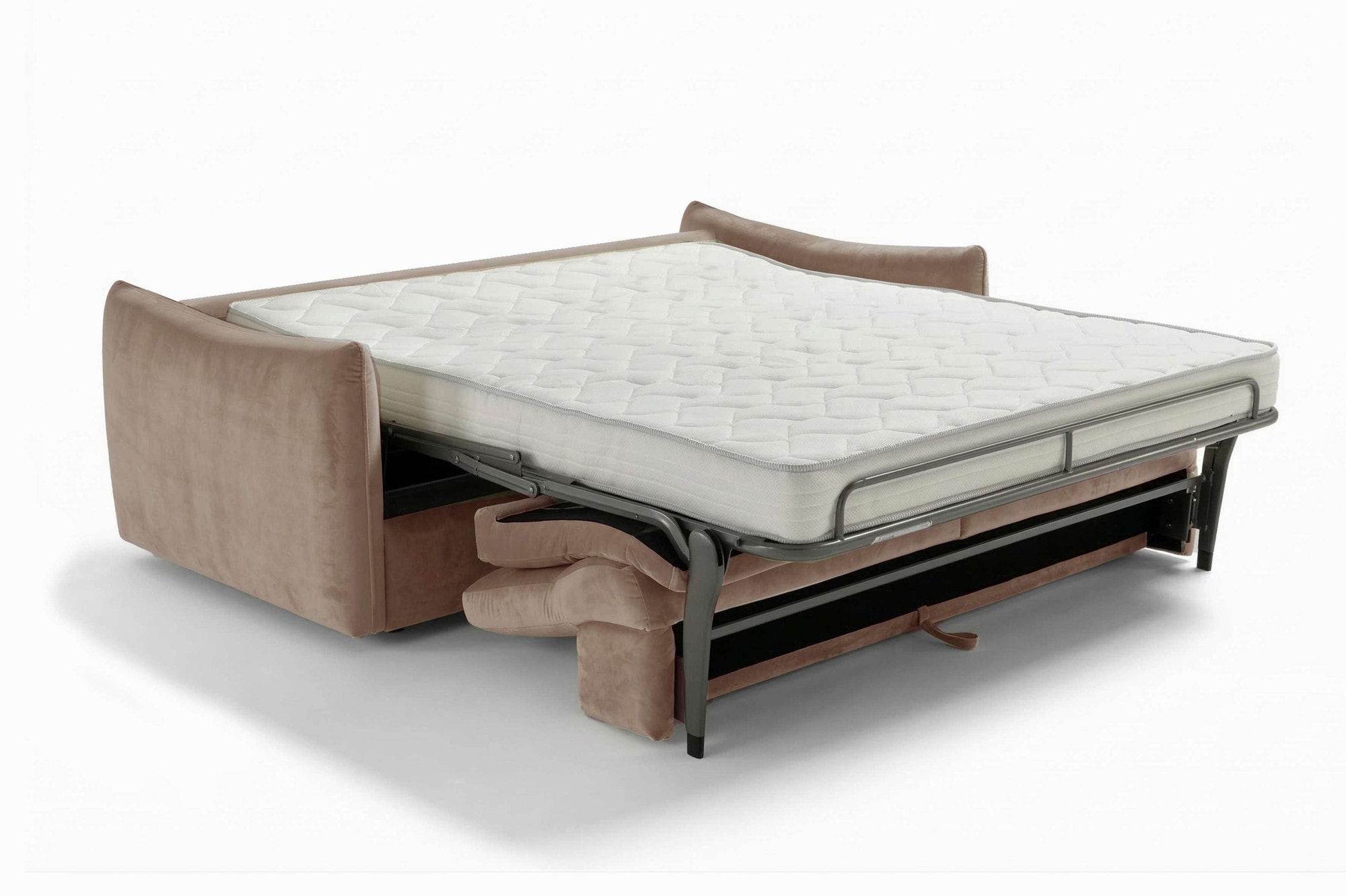 Egoitaliano Canapé-lit »FOX, Made in Italy-Designsofa mit Dauerschlaffunktion,Breite 216 cm« Canapé-lit, microfibre de luxe avec appuie-têtes réglables