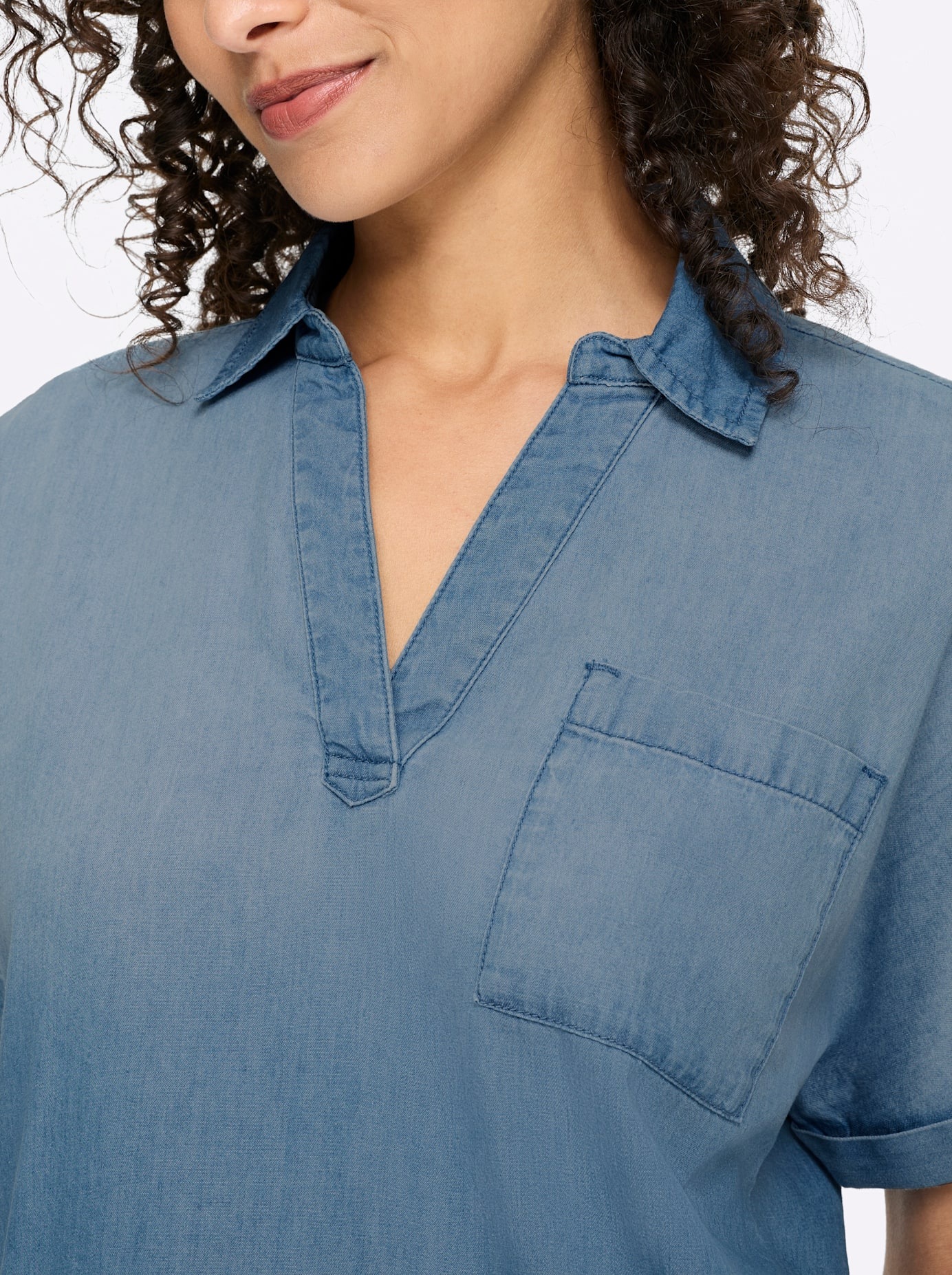 heine Blouse à manches courtes