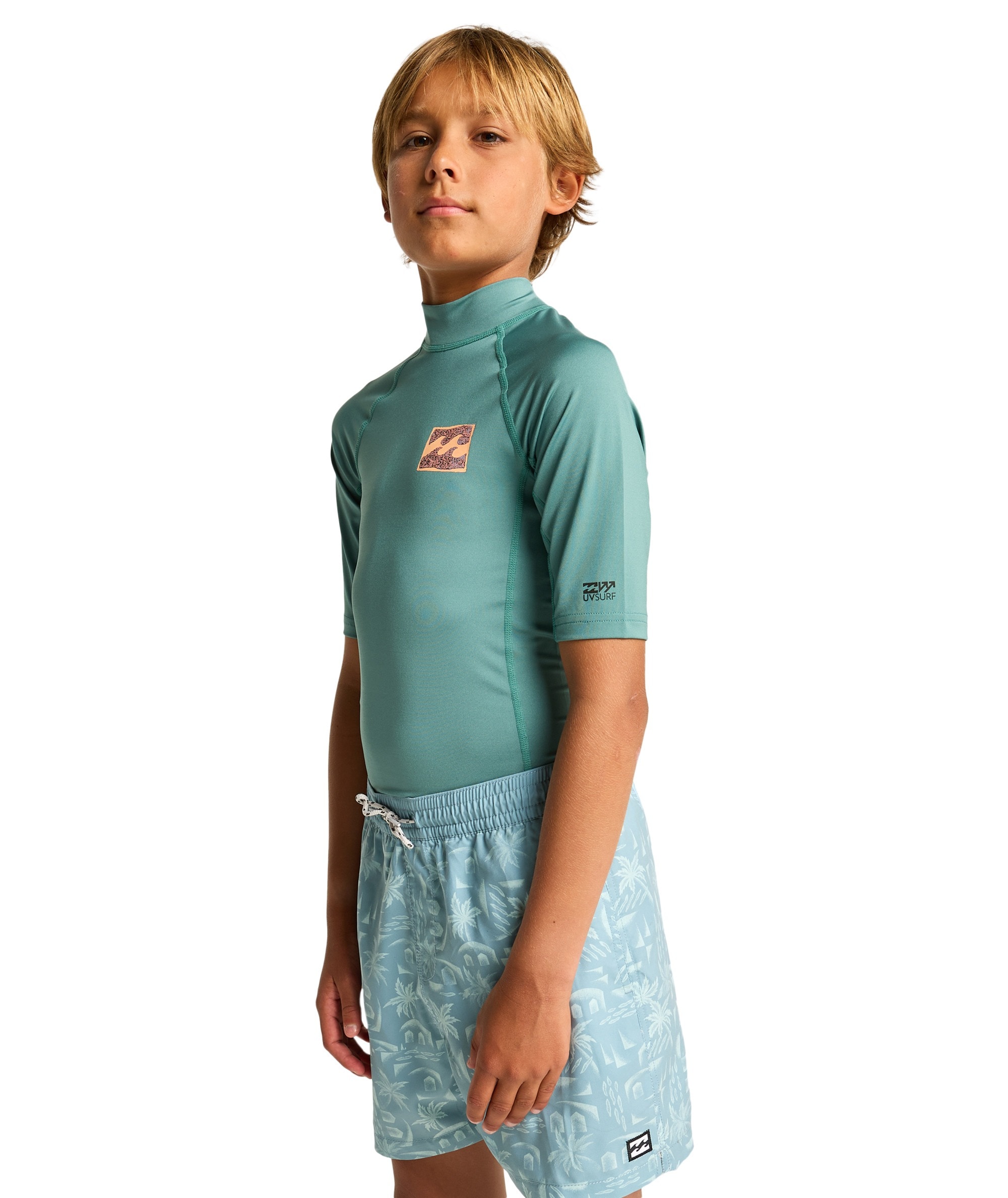 Billabong T-shirt de plage »RE ISHORT SLEEVEUE SHORT SLEEVE BOY« für Kinder und Jugendliche, mit Elasthan-Anteil