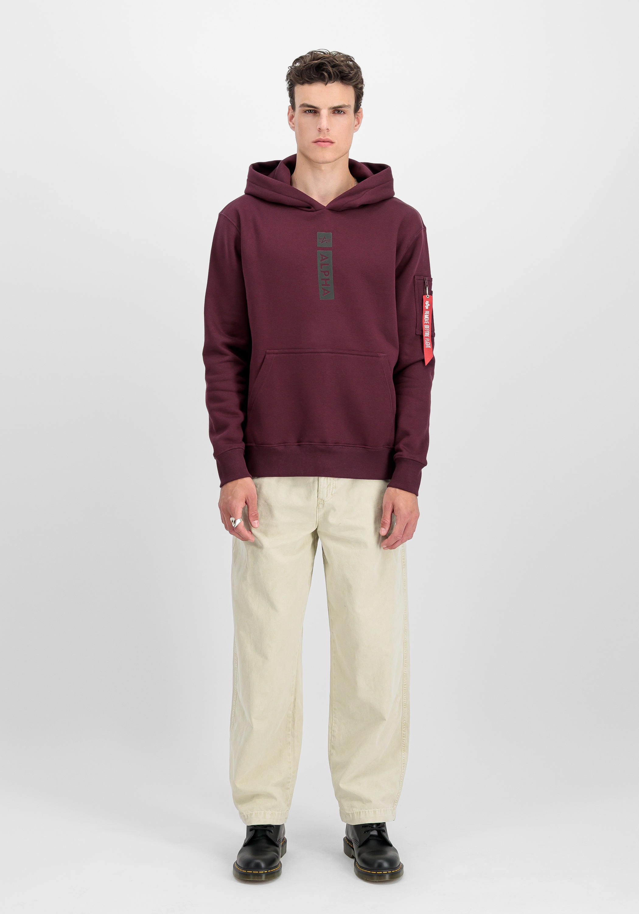 Alpha Industries Hoodie »Alpha Puff Print Hoodie«
