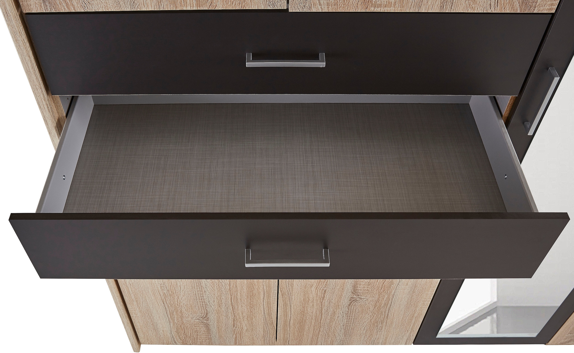 Wimex Kleiderschrank »Taiga Kleiderschrank mit Spiegel OTTOs Choice Topseller« mit Schubladen auf bequemer Höhe