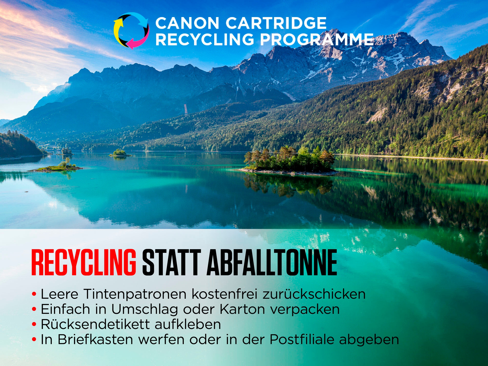 Canon Tintenpatrone »PGI-580BK/CLI-581 BK/C/M/Y Pigment- und Farbstofftinte Multipack«