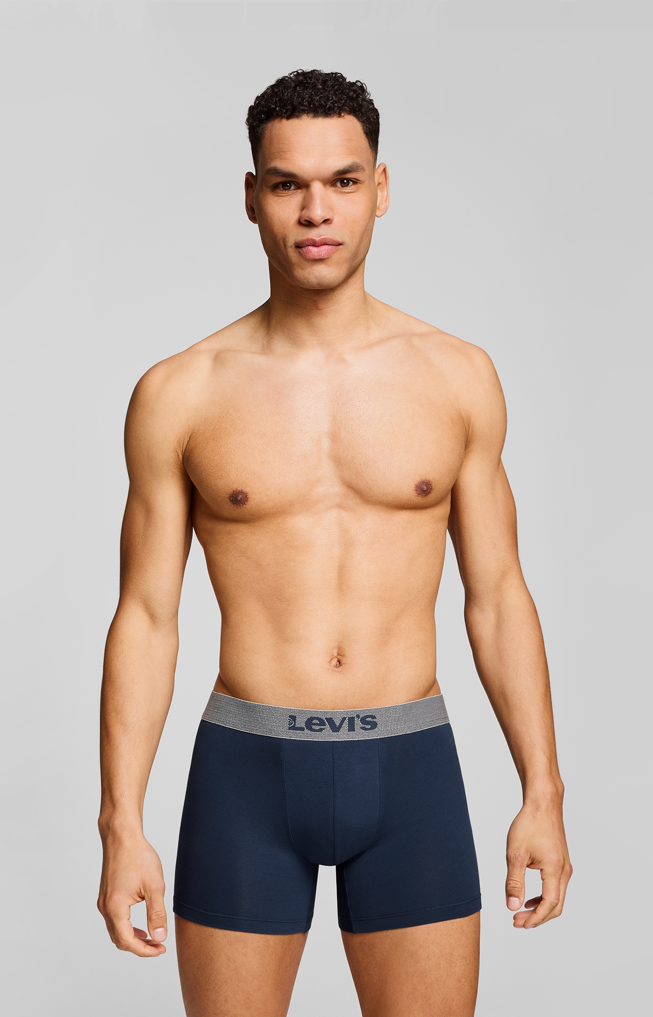Levi's® Boxershorts »LEVIS MEN GIFTBOX DENIM BOXER BRIEF 3P« 3er Pack, 
