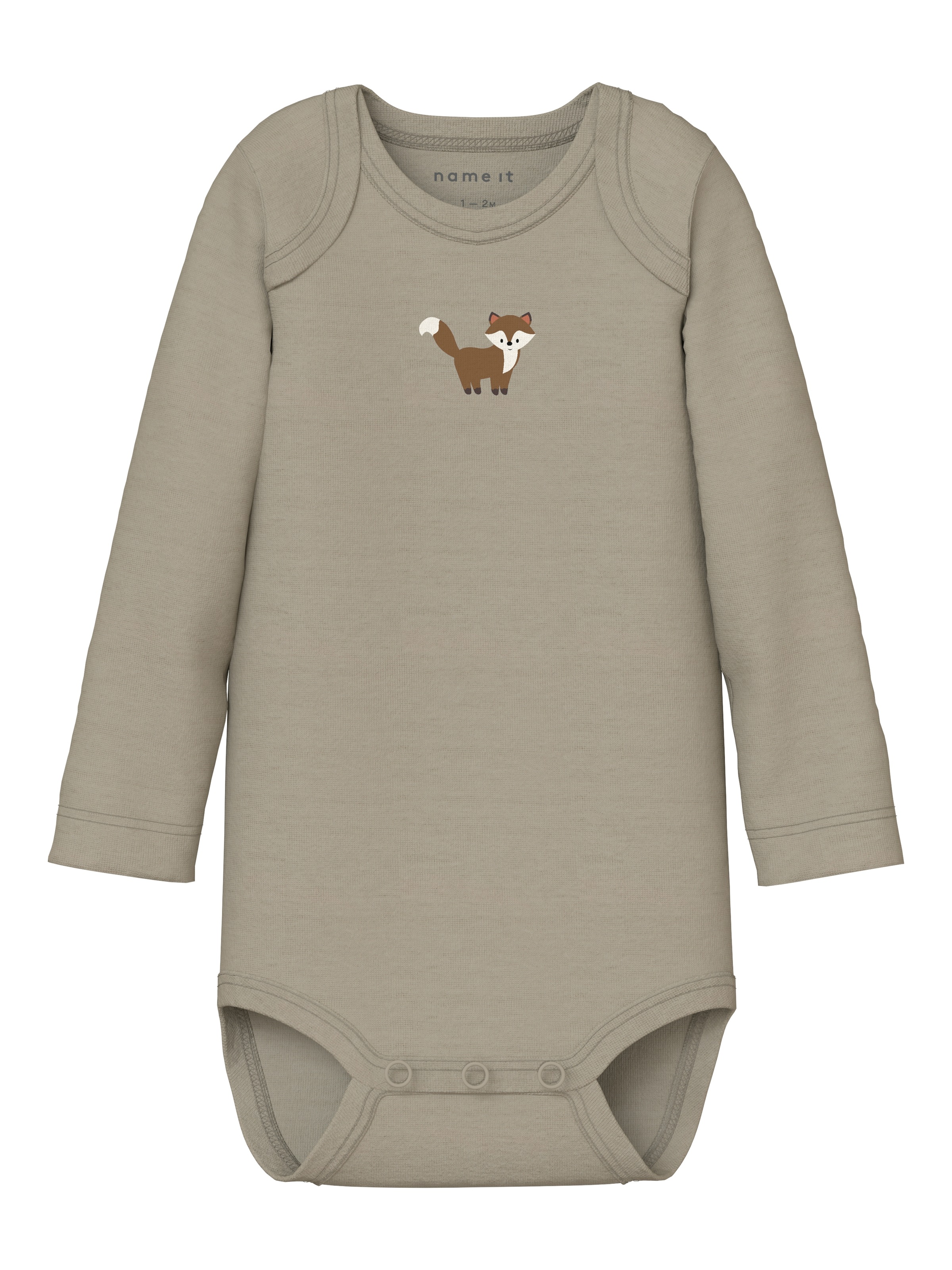 Name It Body à manches longues »NBMBODY 3P LS FOX NOOS« Packung, 3 pièces