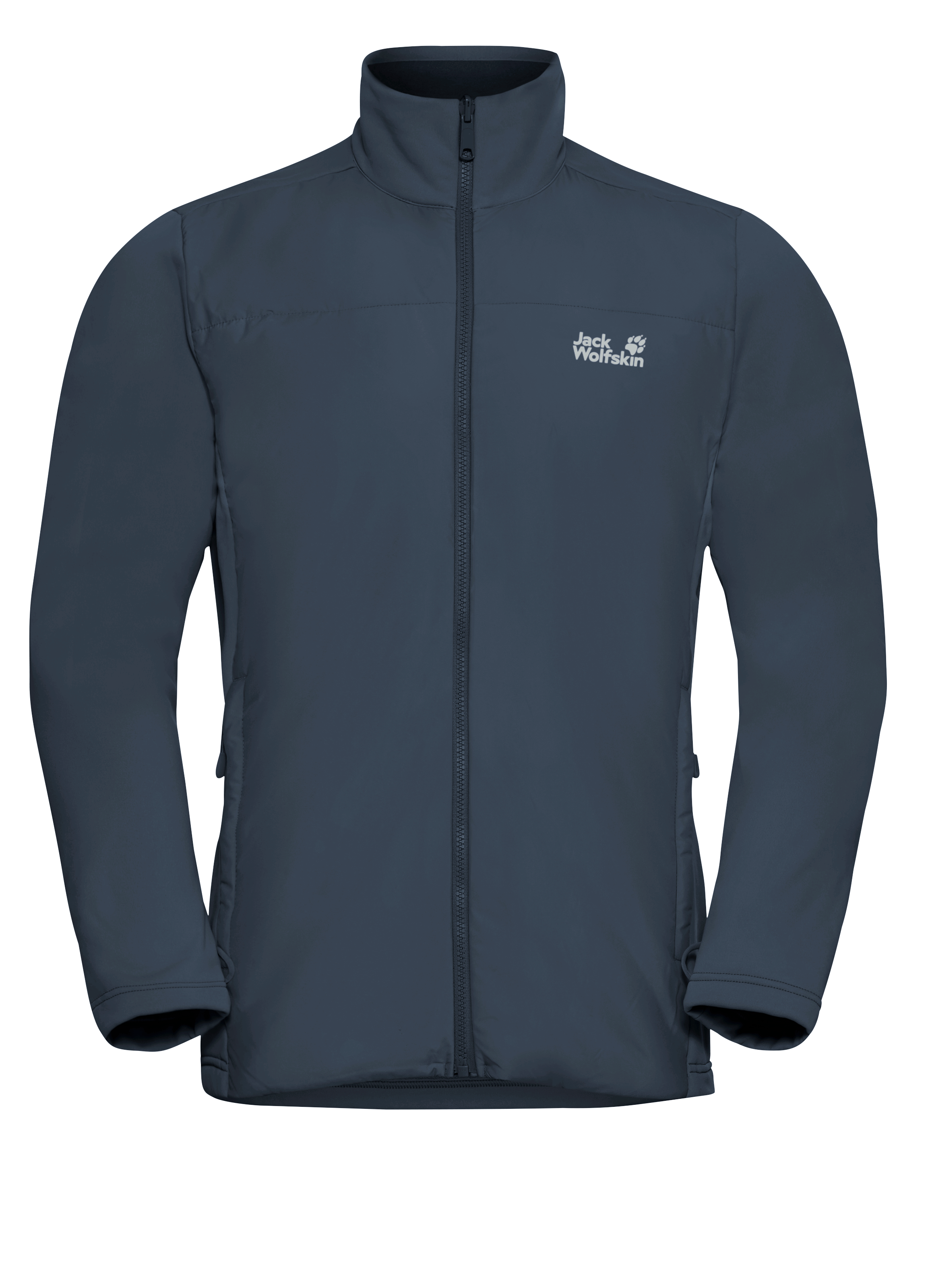 Jack Wolfskin Veste fonctionnelle 3 en 1 avec capuche avec capuche à cordon élastique réglable, imperméable, coupe-vent
