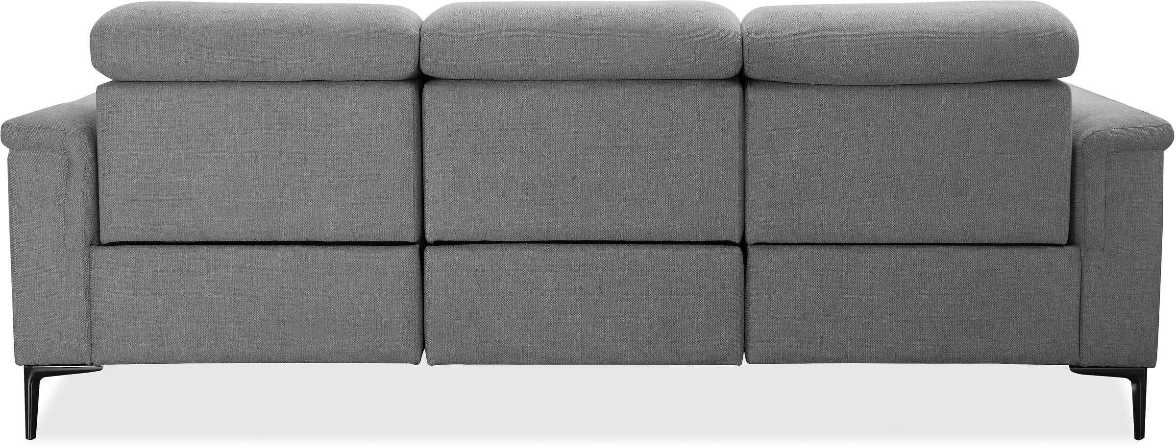 Home affaire 3-places »LUND B: 222 cm - OTTO. Verlässliche Qualität. Mit Relaxfunktion« in 2 Sitzen (links/rechts), manuell/elektrisch (USB-C), Kopfteilverst.