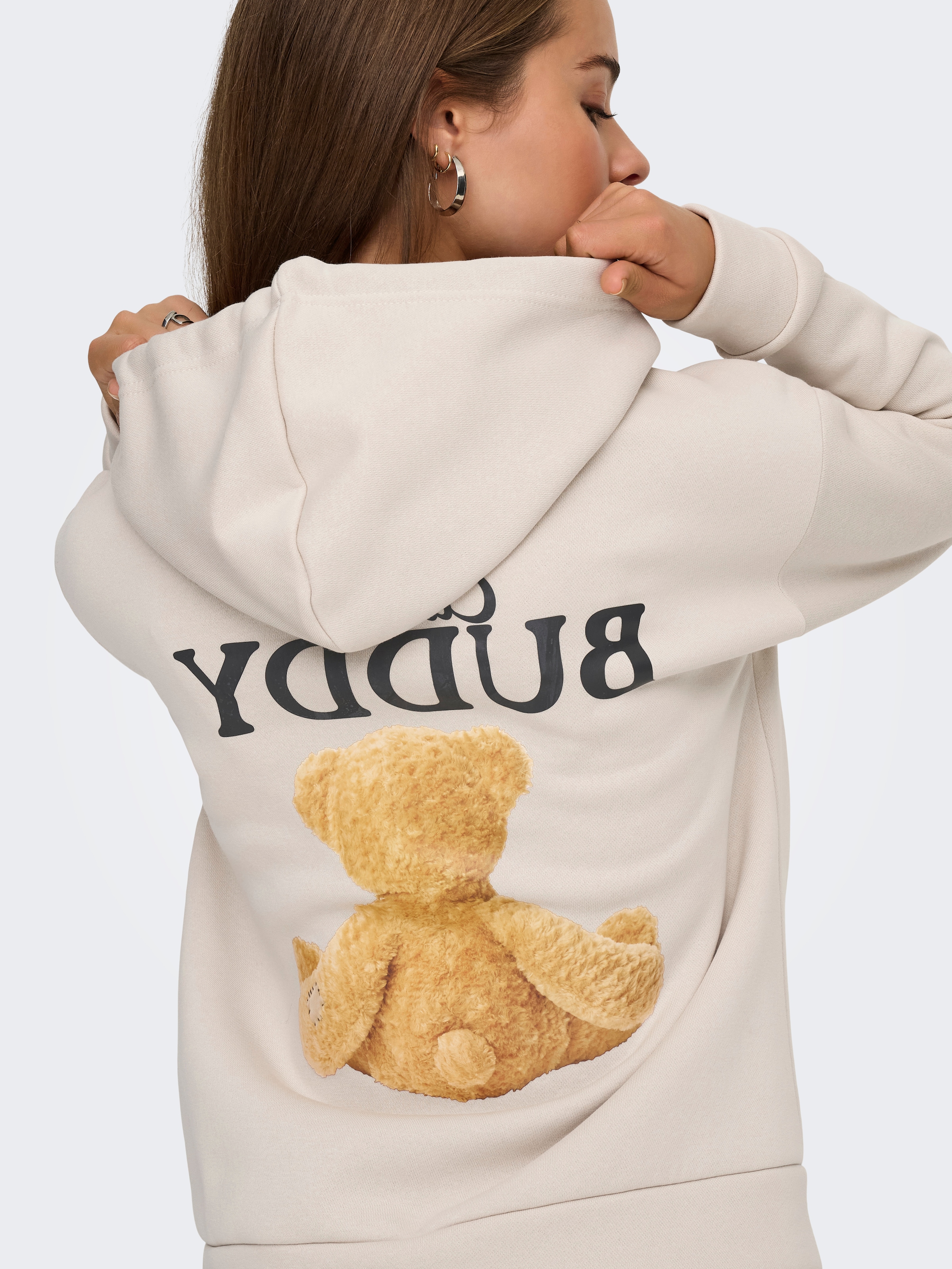 ONLY Sweat à capuche »ONLRICKY L/S HOOD BOX SWT«
