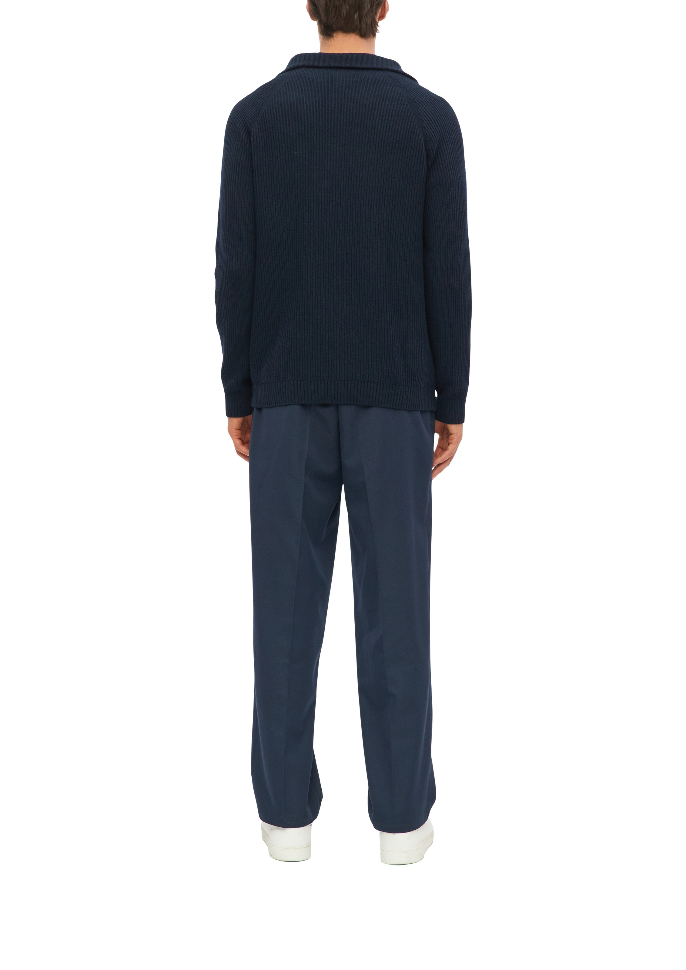 s.Oliver Troyer Langarm-Strickpullover / Rundhals