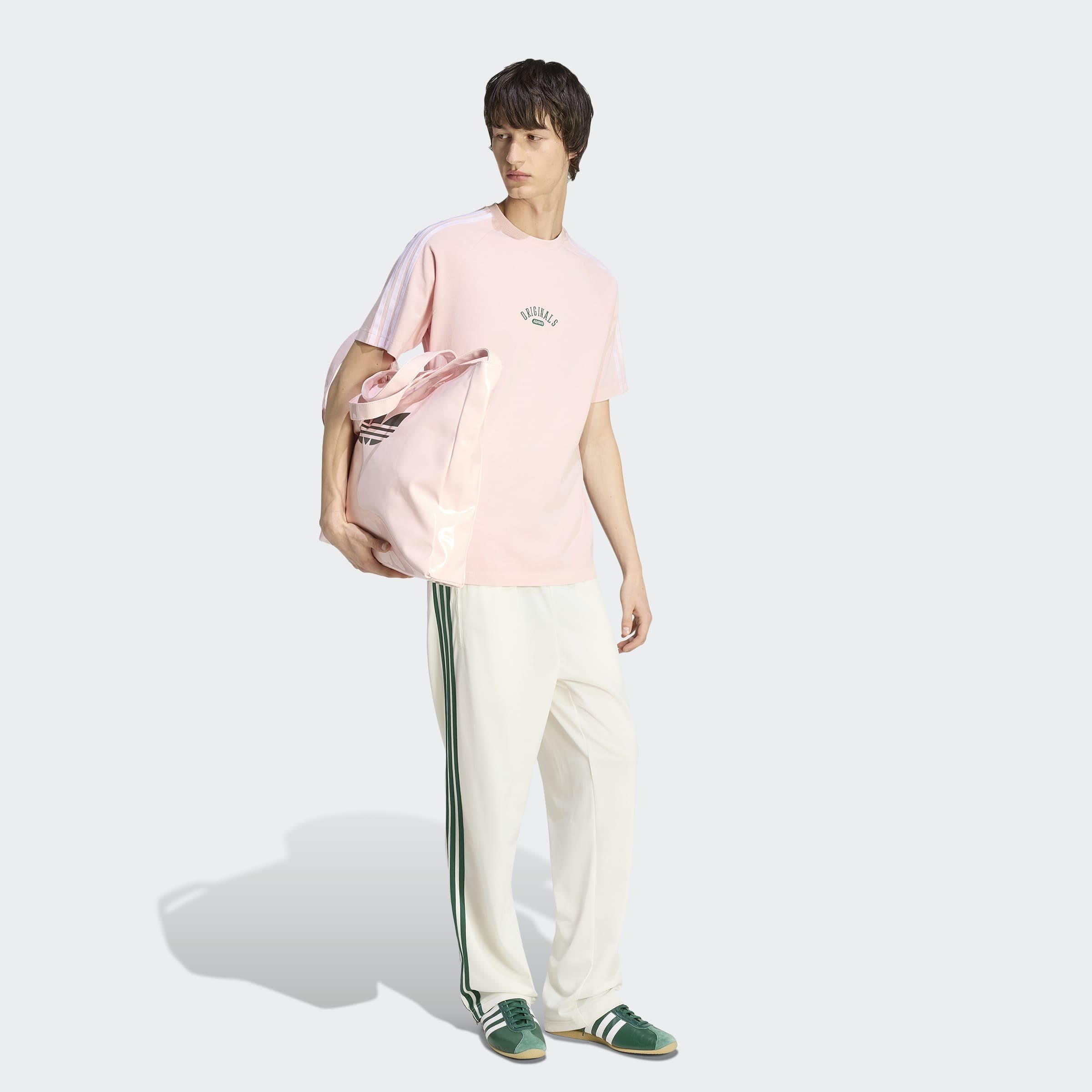 adidas Originals T-shirt »ADIDAS ORIGINALS RINGER, MIT VERWASCHENER GRAFIK«