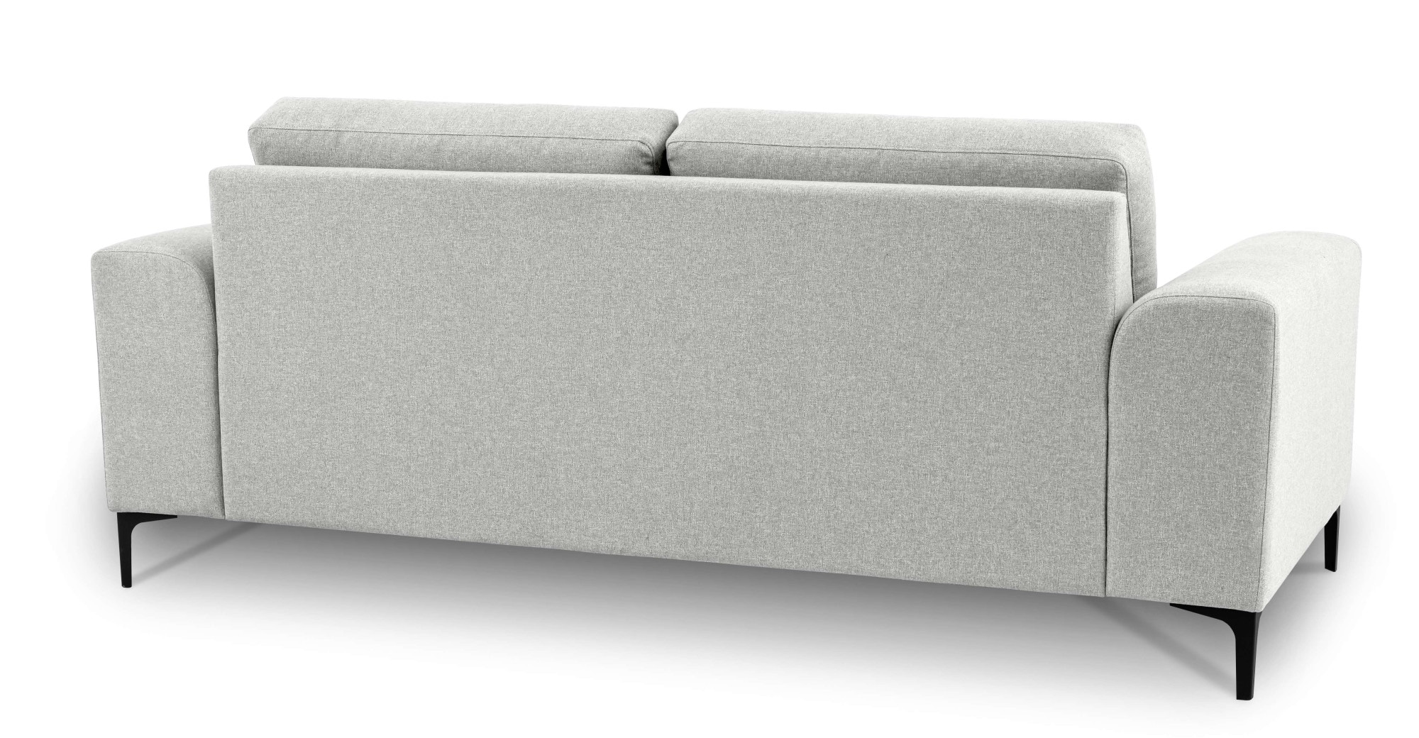 GOODproduct 2,5-Sitzer »Henry, Kompaktsofa, Breite 214 cm« mit Metallbeinen, Wellenunterfederung, wasserabweisender Stoff