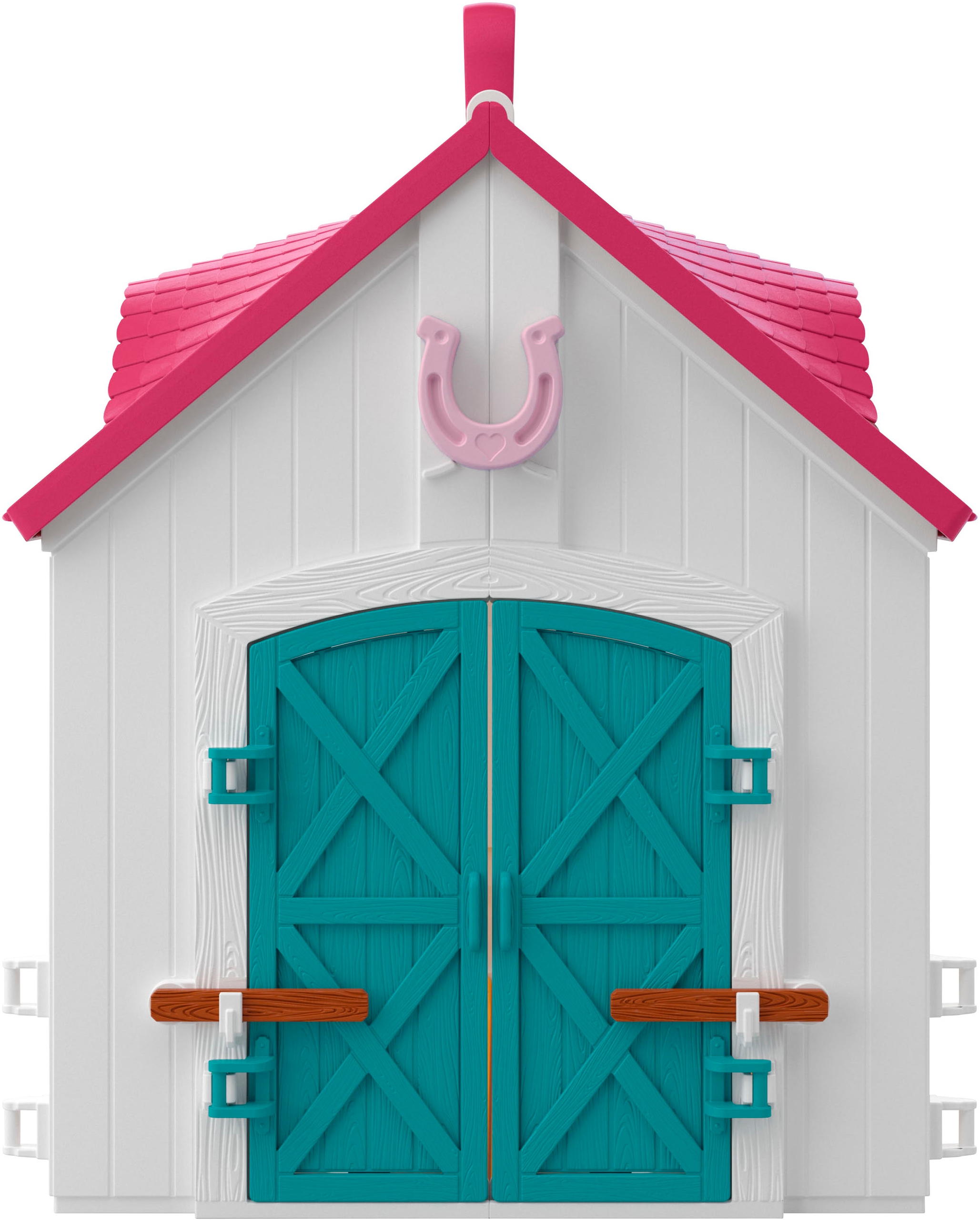 Schleich® Spielwelt »HORSE CLUB, Offenstall -Kleines Hufeisen (42703)« Made in Europe