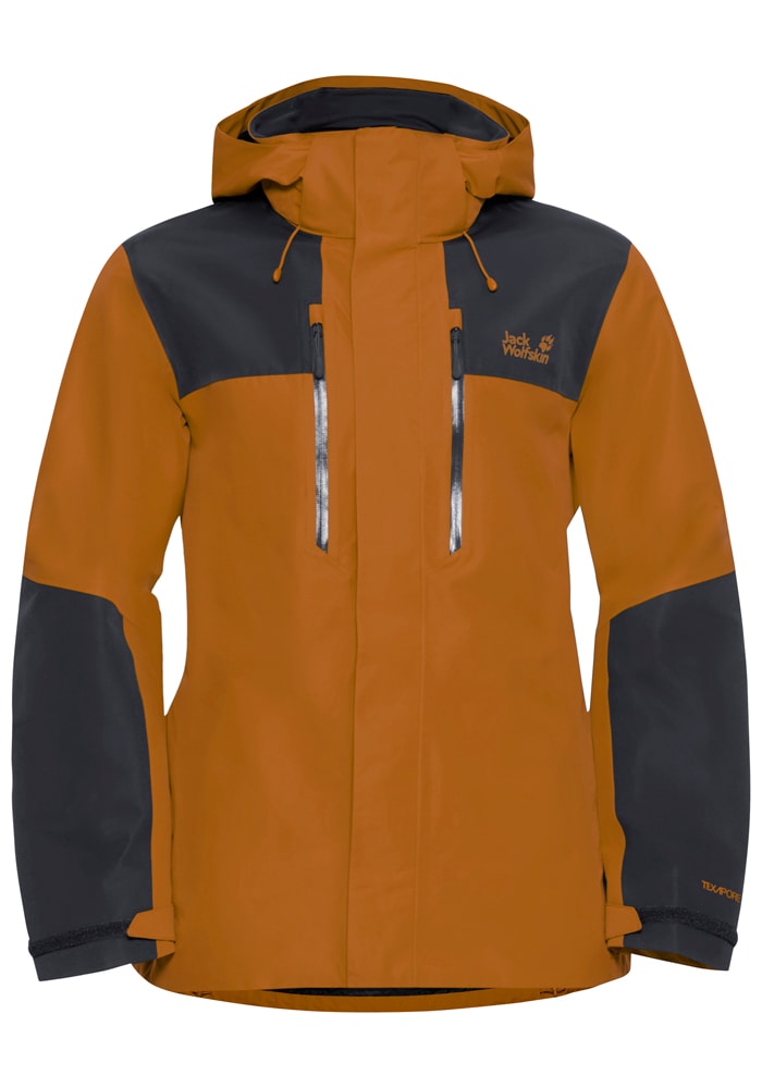 Jack Wolfskin Funktionsjacke »JASPER 2L JKT M« mit Kapuze Wasserdicht, atmungsaktiv, Übergangsjacke