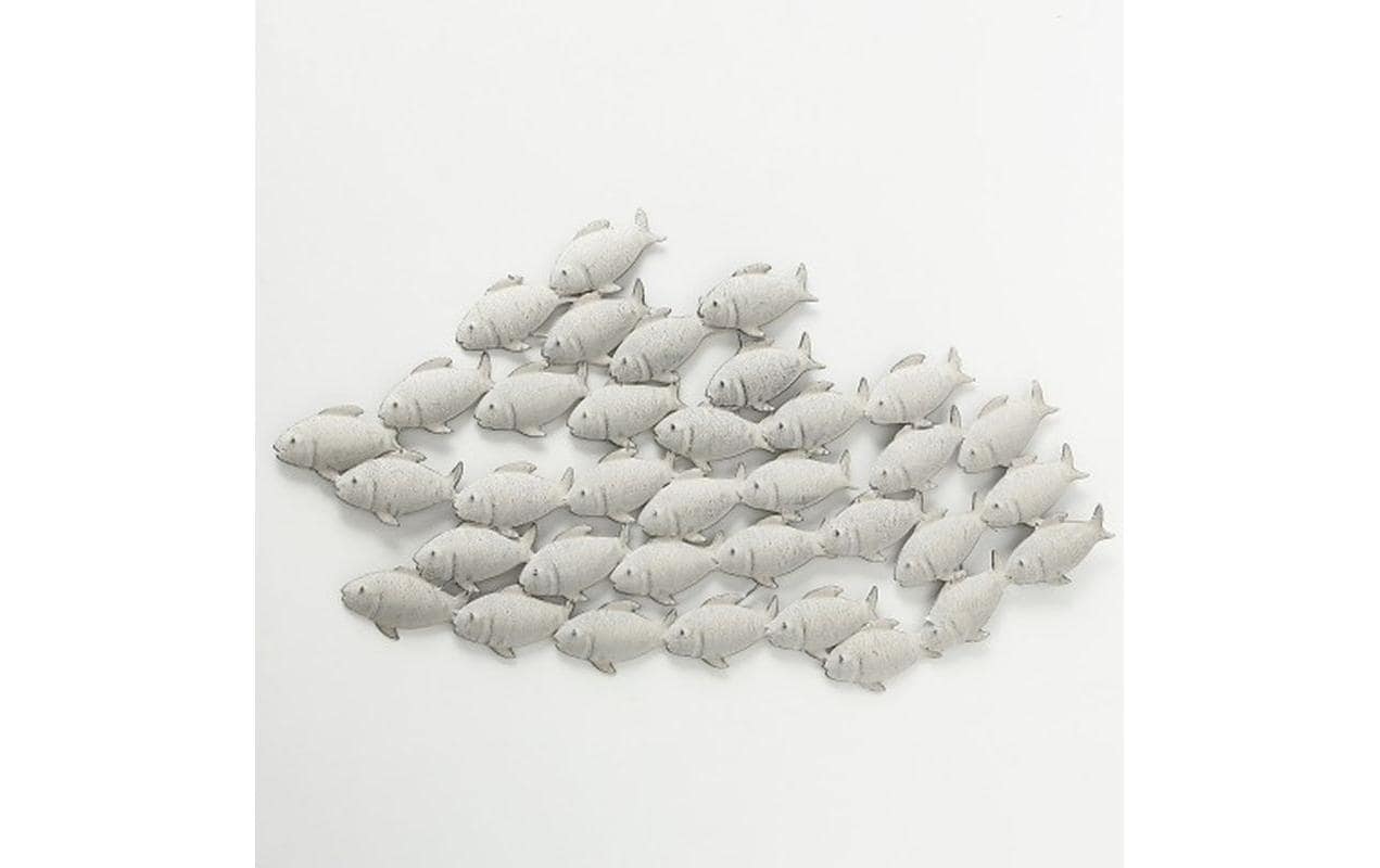 BOLTZE Objet de décoration murale »Fischschwarm«