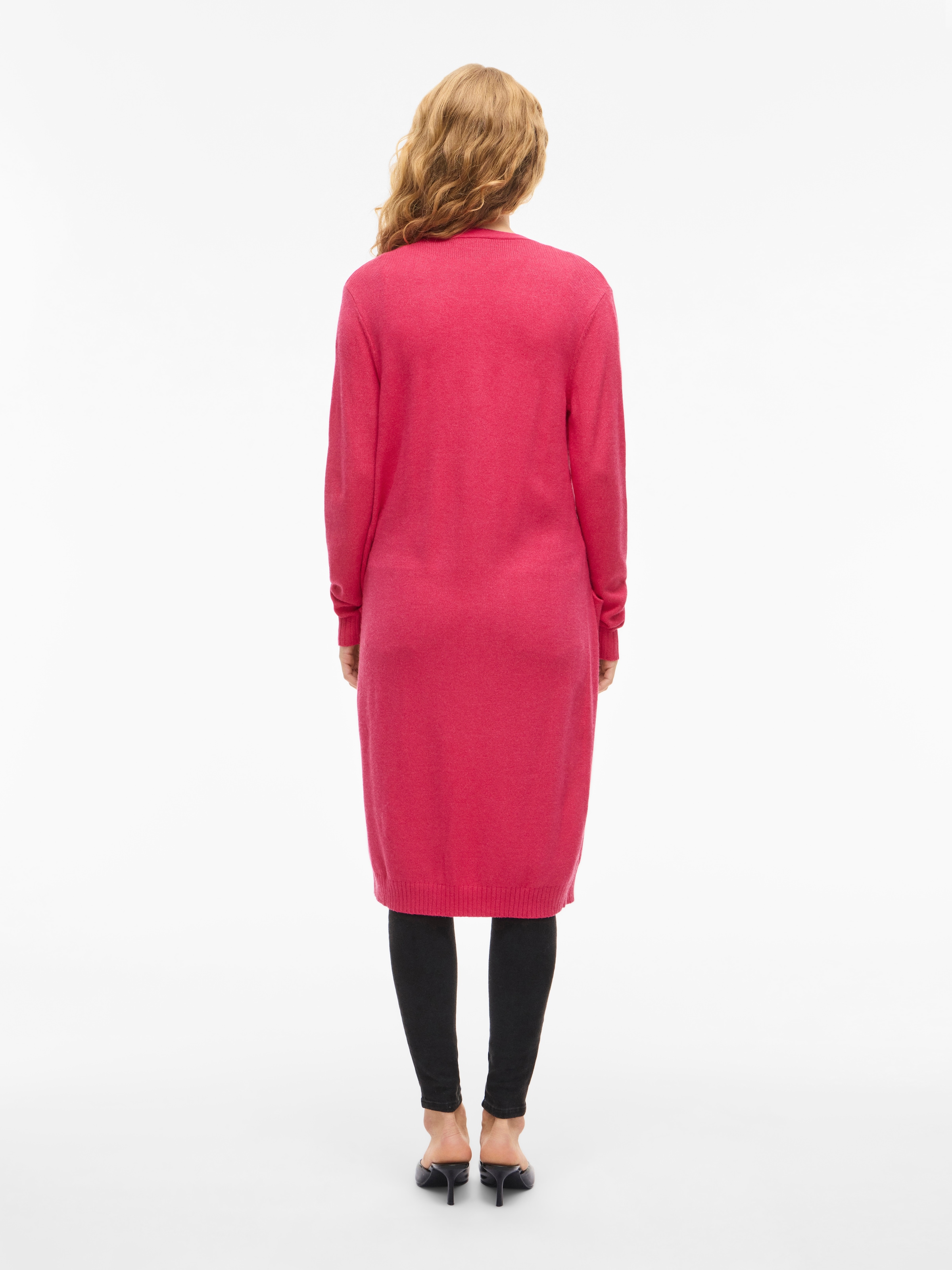 Vila Longstrickjacke »VIRIL LONG L/S  KNIT CARDIGAN - NOOS« Viskosemischung, regular fit