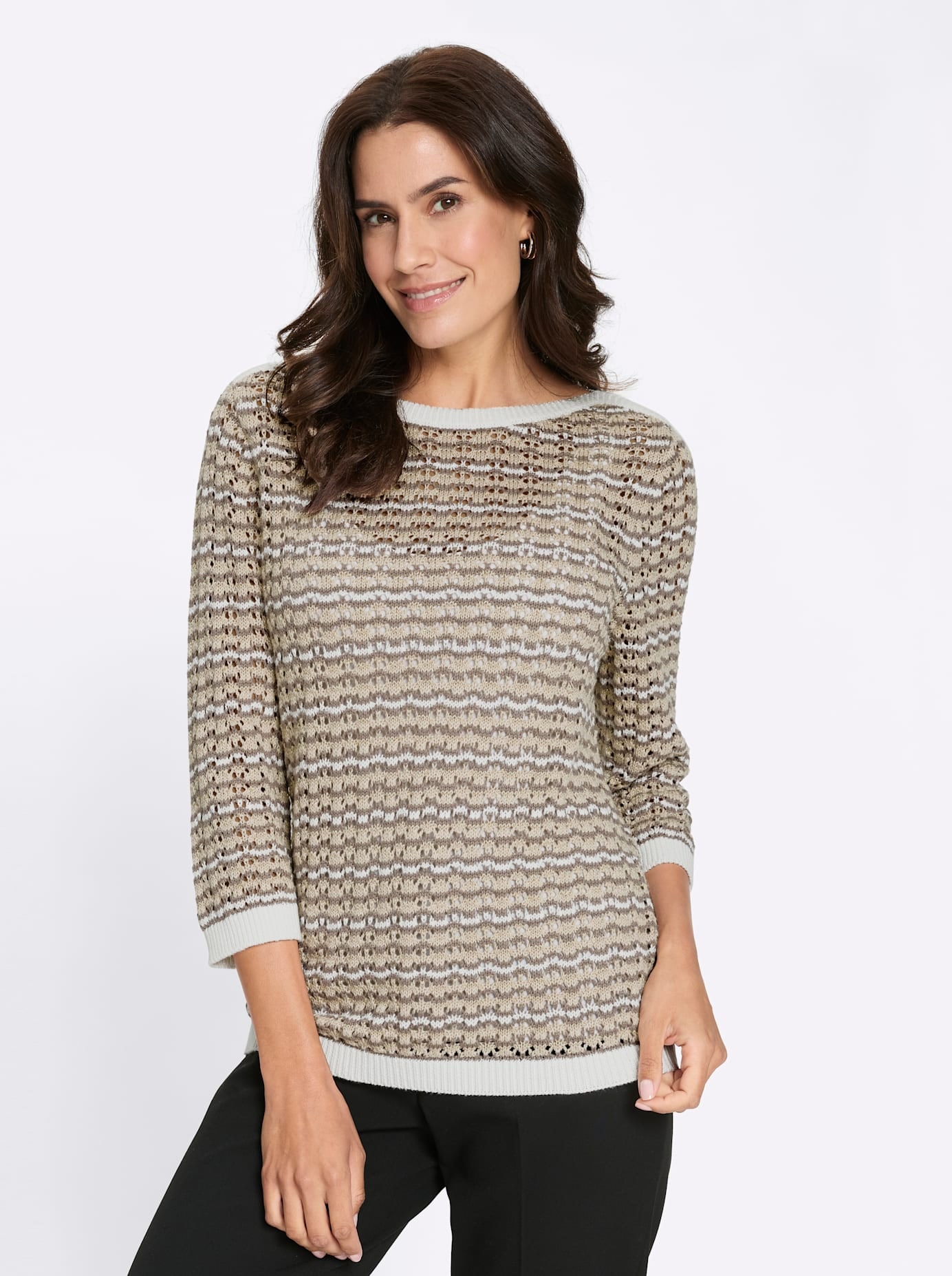 Inspirationen Pull ajouré »Strickpullover«