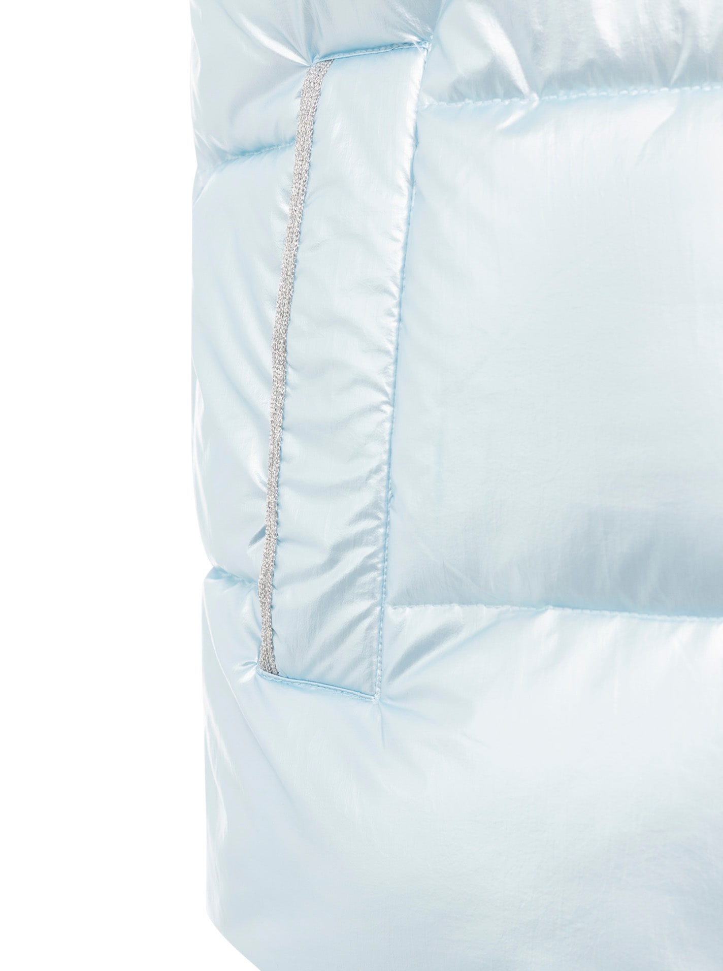 Zwillingsherz Gilet matelassé »"Zwillingsherz"« Frontreissverschluss, Kapuze, seitlichen Taschen