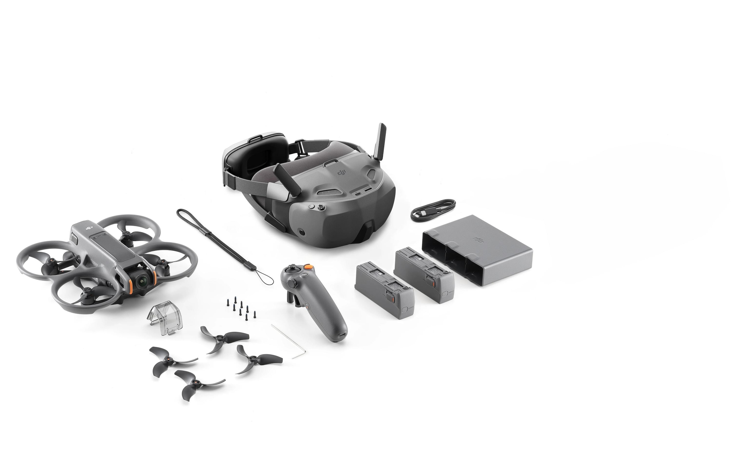 DJI Drone »DJI Multikopter Avata 2 Fly Smart Combo Einzelakku C1«
