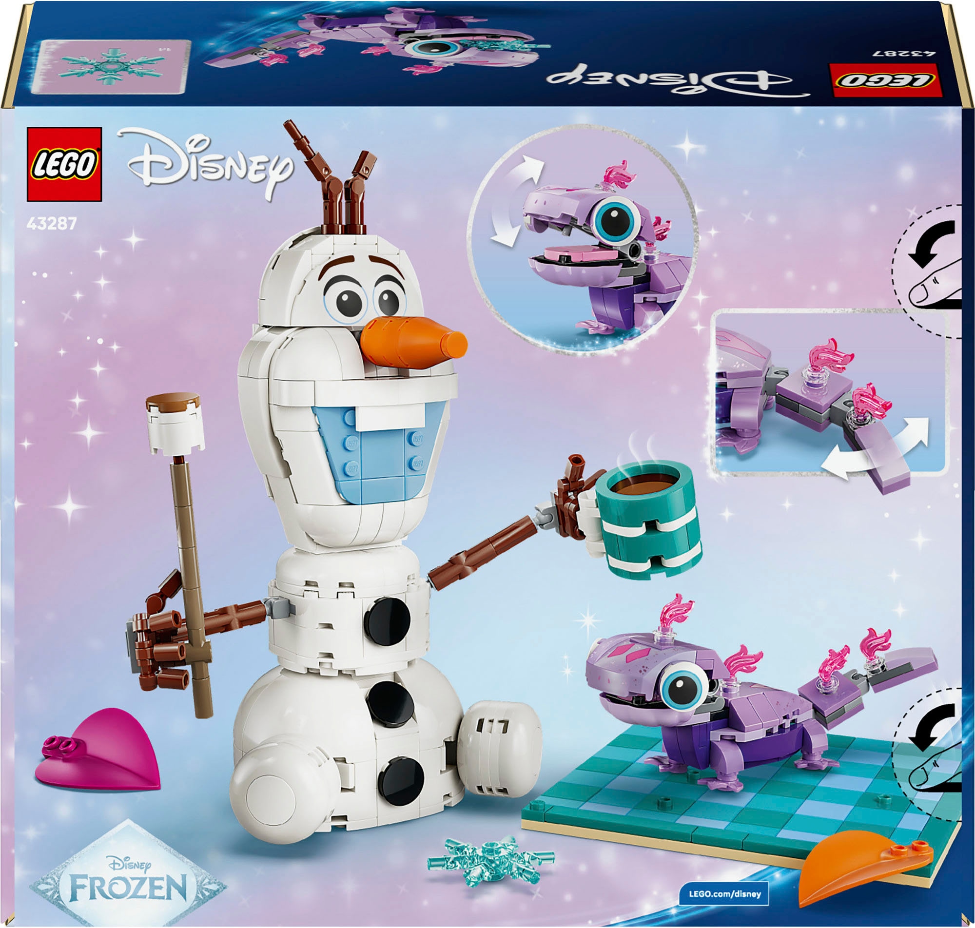 LEGO® Pions de construction »Picknickspass mit Olaf und Bruni (43287), LEGO Disney Princess« Made in Europe