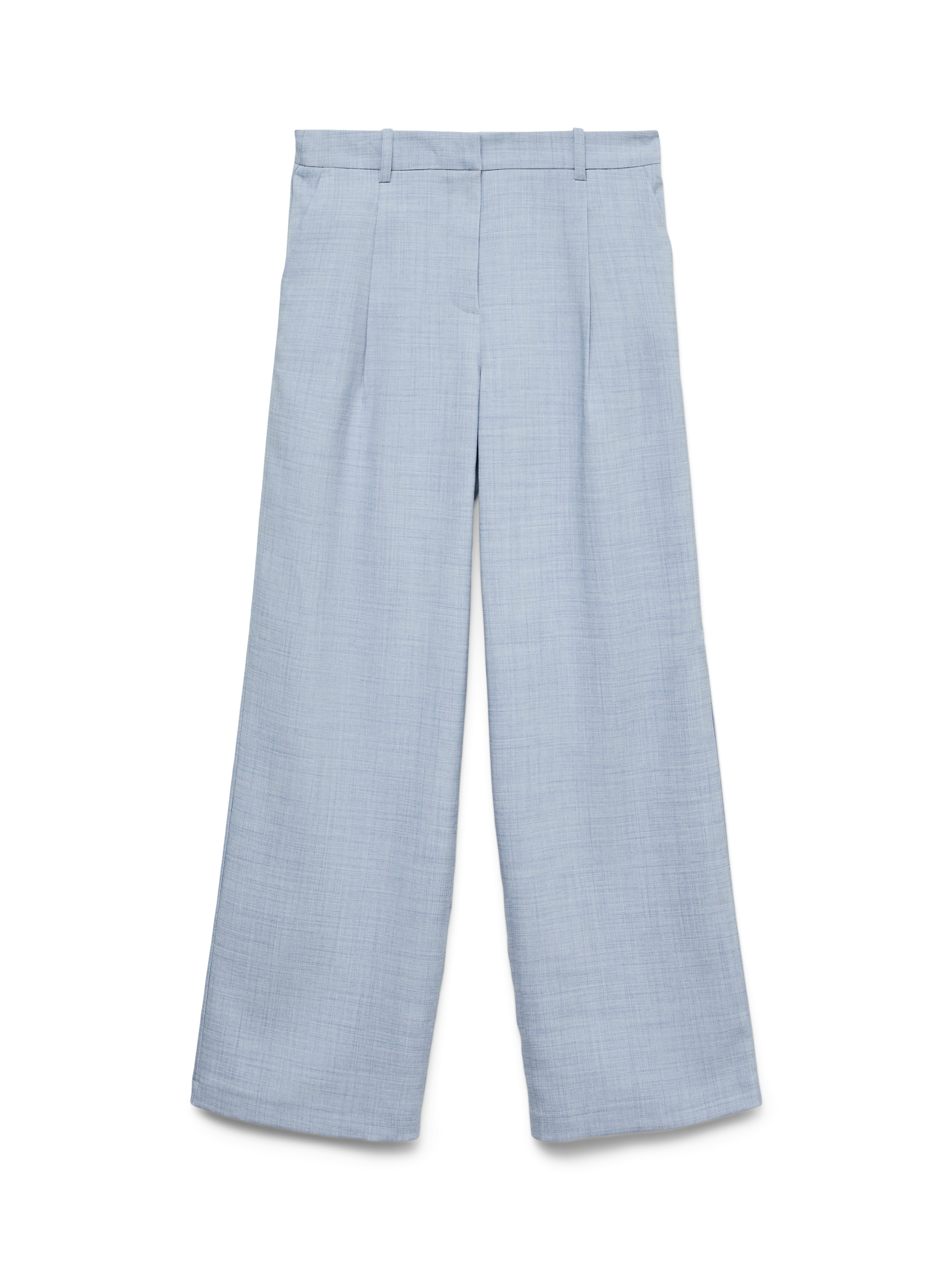 Vero Moda Pantalon de costume »VMCASSIDY MW WIDE PANT NOOS«  mélange de matériaux