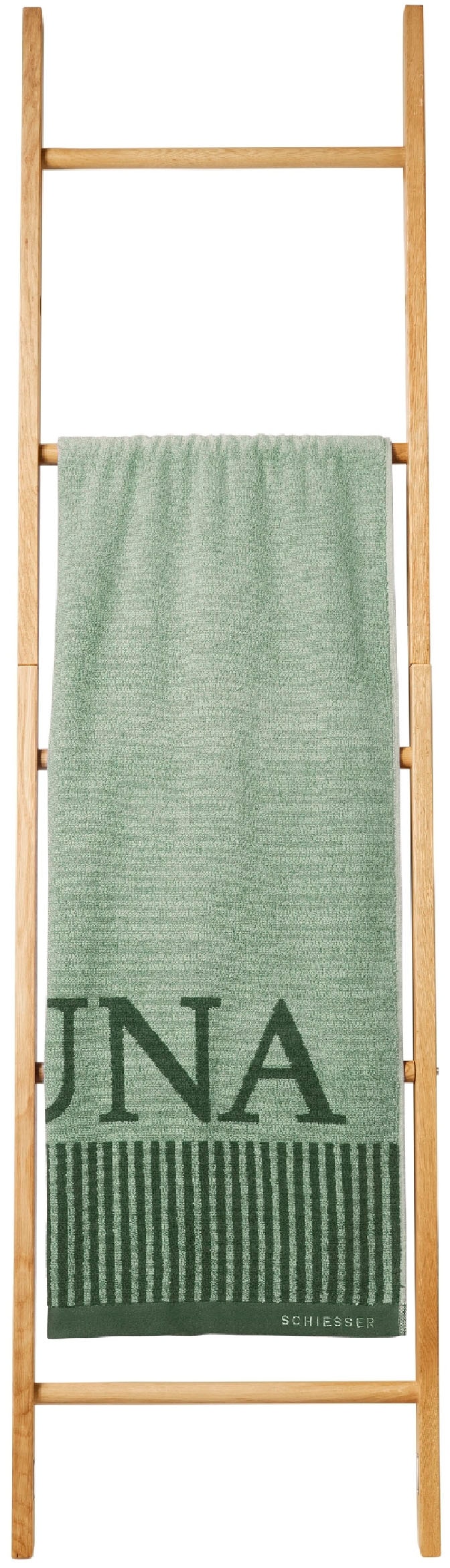 Schiesser Saunatuch »Rom aus garngefärbtem, kuschelweichem Baumwollfrottier« Made in Green
