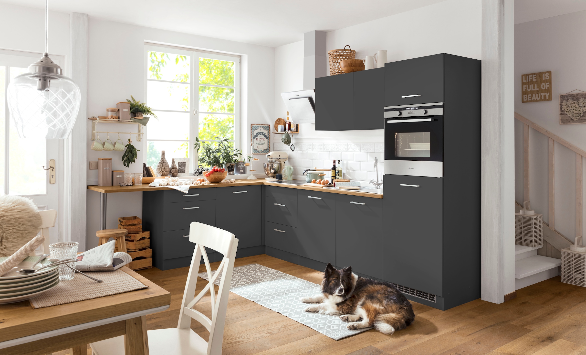 KOCHSTATION Armoire d'encastrement pour table de cuisson »KS-Kehl« sans plan de travail