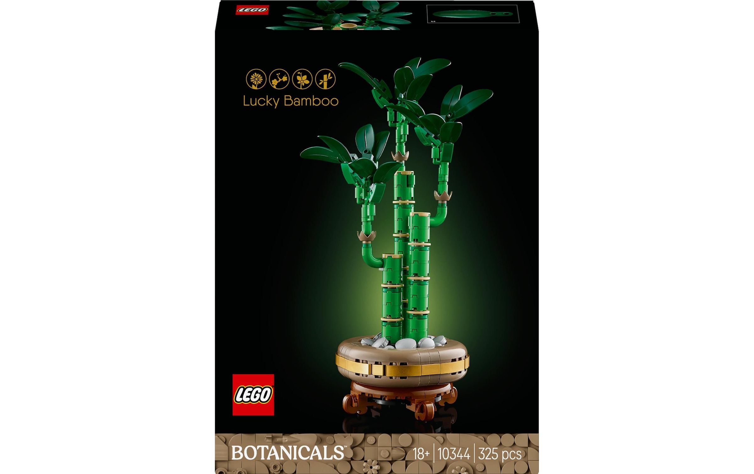 LEGO® Spielbausteine »Icons Botanicals Glücks-Bambus 10344«