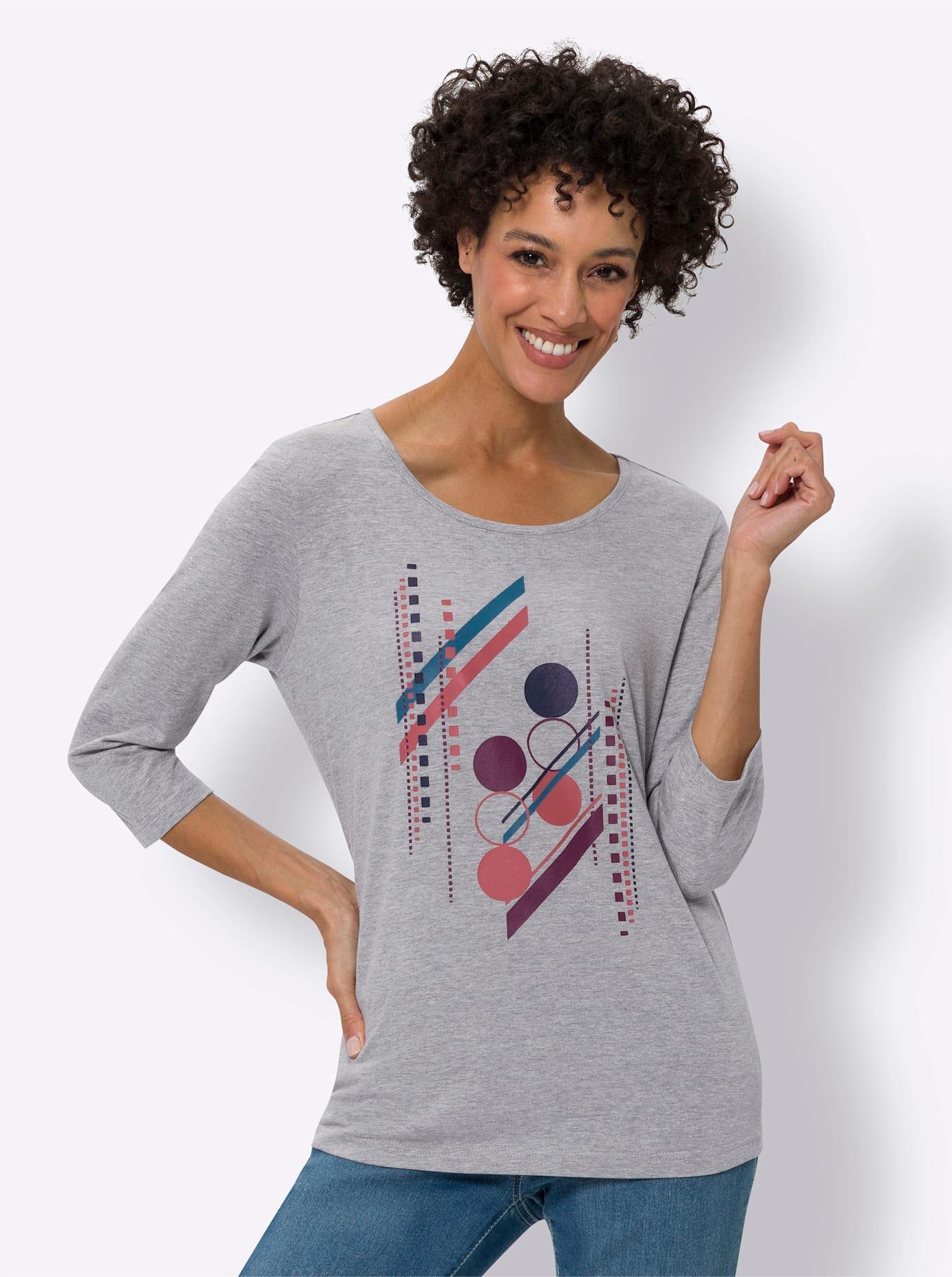 Classic Basics T-shirt à manches 3/4 »3/4-Arm-Shirt« 1 cuis