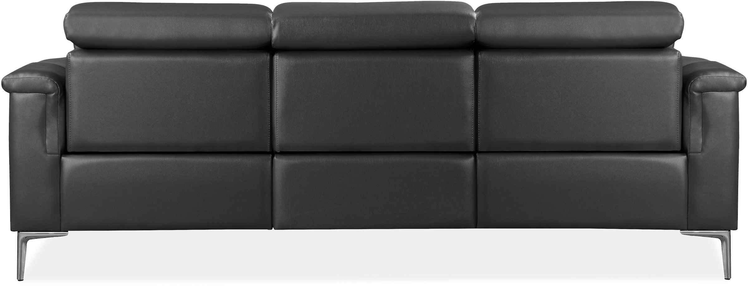 GOODproduct 3-places »LUND,Naturleder, 222 cm, man. o. elektr. Relaxfunktion in 2 Sitzen« (gauche/droite), USB-A pour version électrique, réglage du dossier