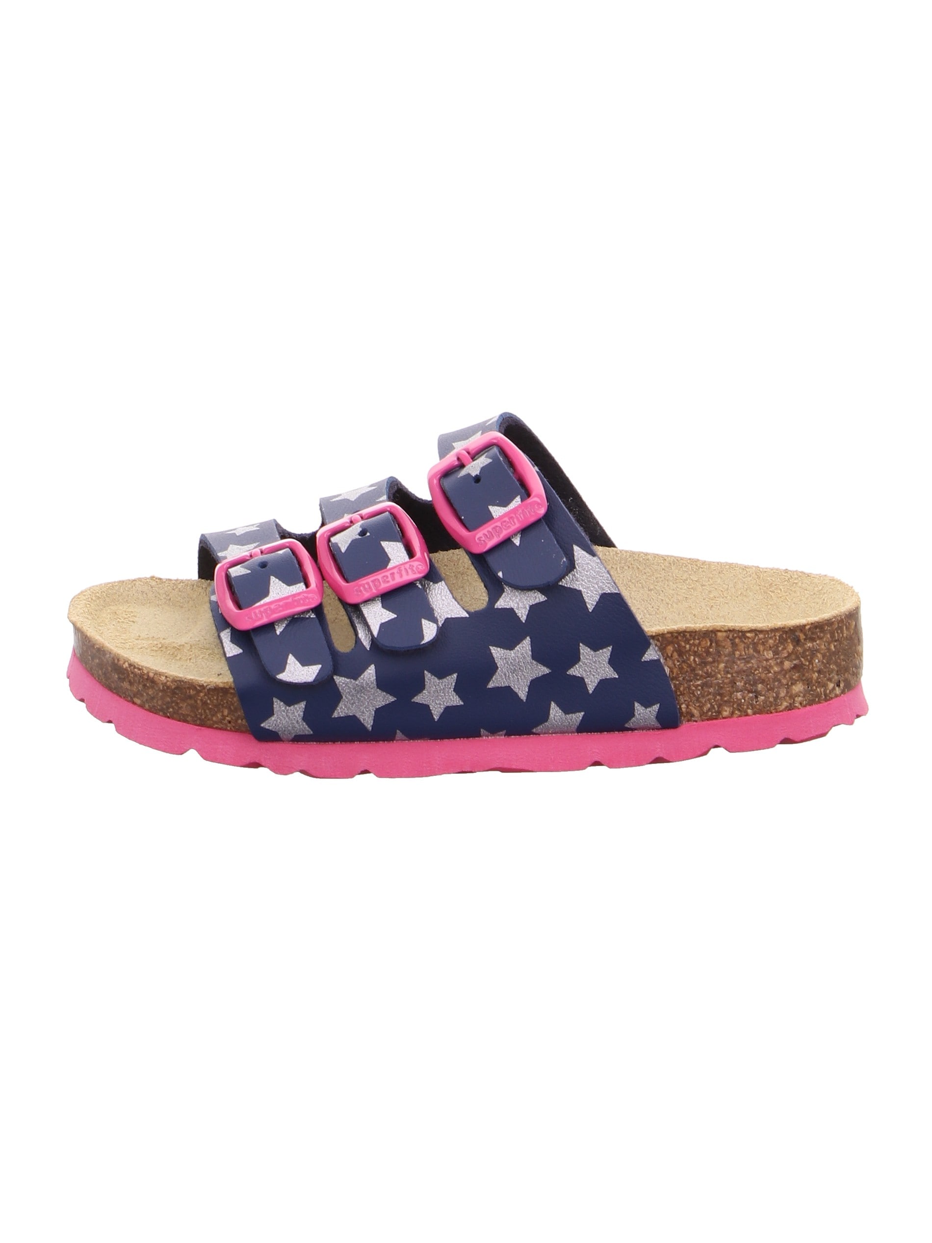 Superfit Chausson »Fussbettpantolette WMS: Mittel«  Schlappen, Hausschuh mit allover Print, Grössenschablone zum Download