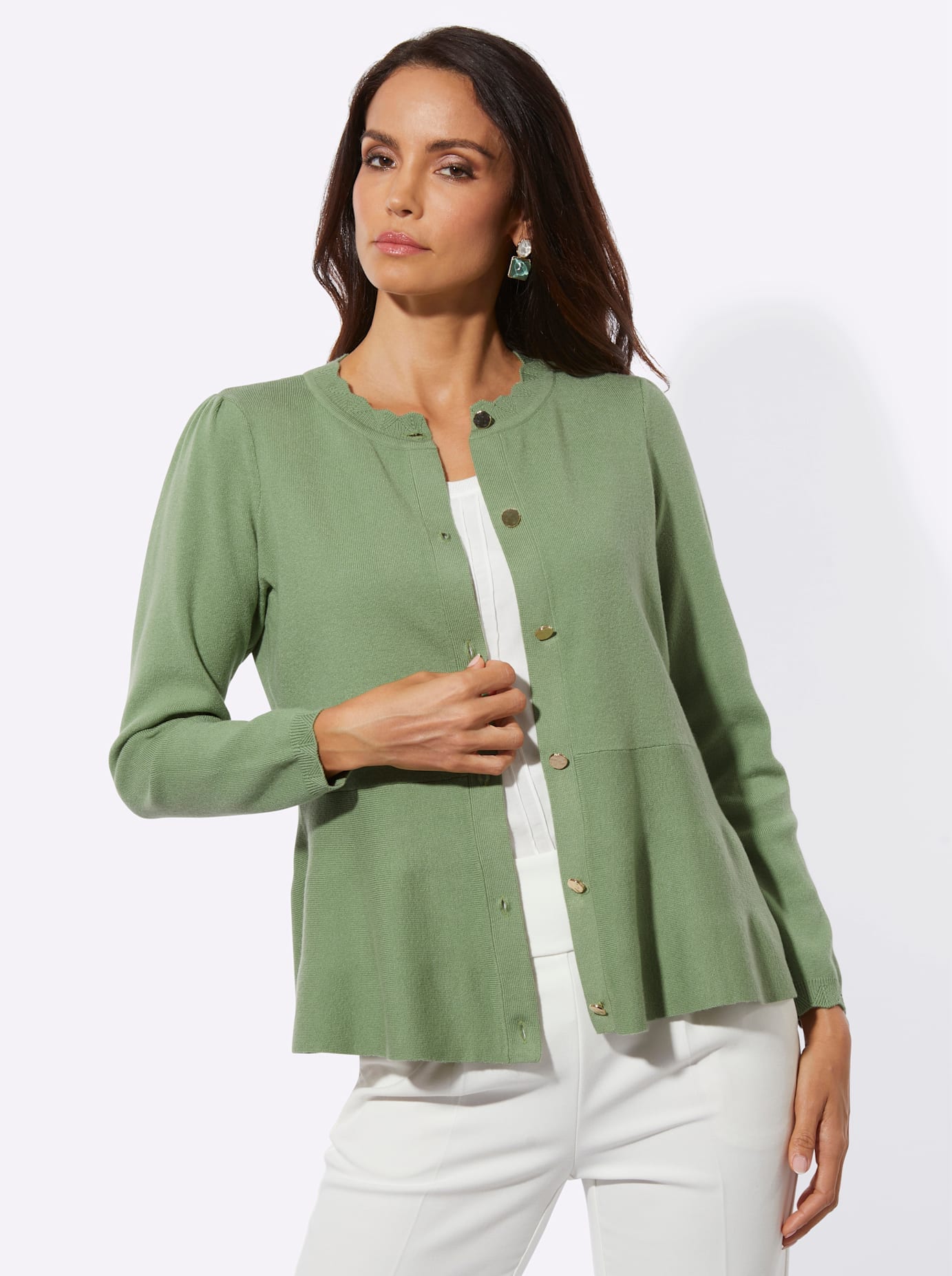 creation L Veste en tricot