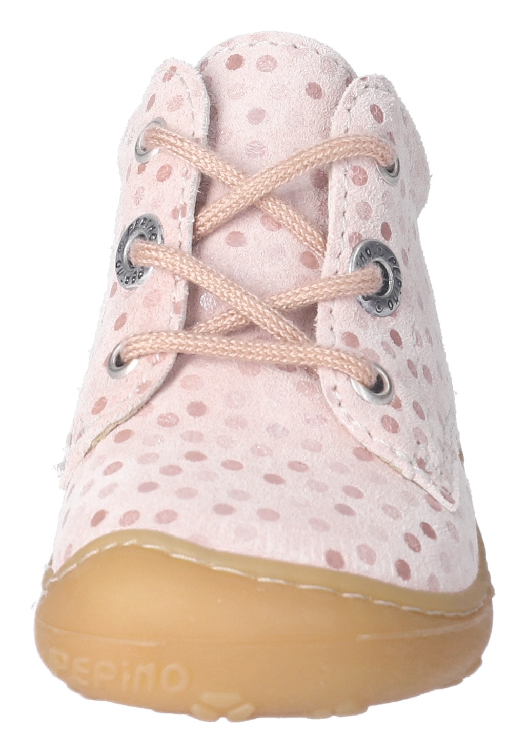 PEPINO by RICOSTA Lauflernschuh »DOTS WMS: Mittel«  Schnürschuh m. Weiten-Messsystem, Leder, Grössenschablone zum Download