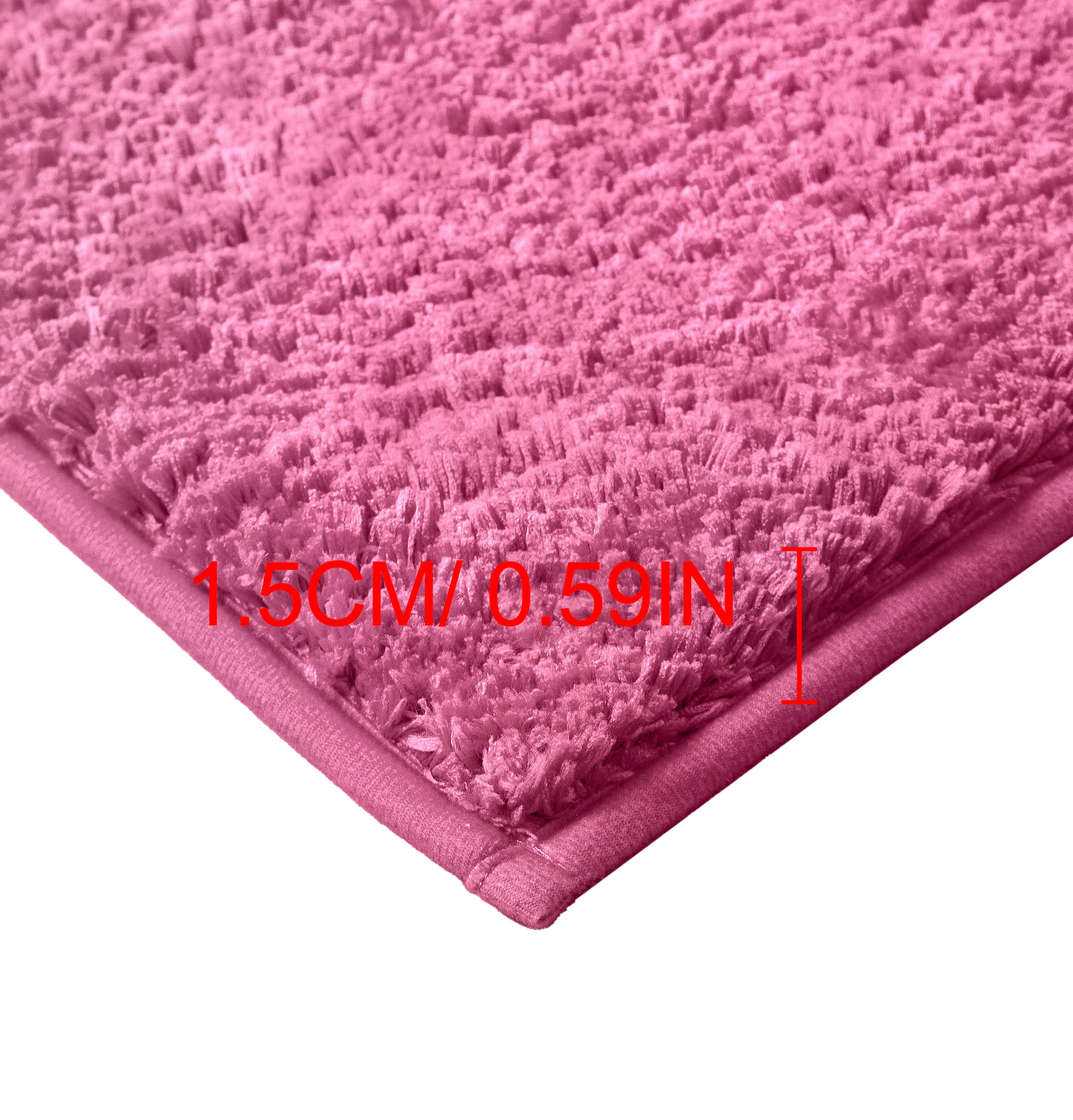 my home Badematte »Juna, Badteppich« Höhe 15 mm rutschhemmend beschichtet fussbodenheizungsgeeignet | strapazierfähig besonders weich, Badematten, unifarben