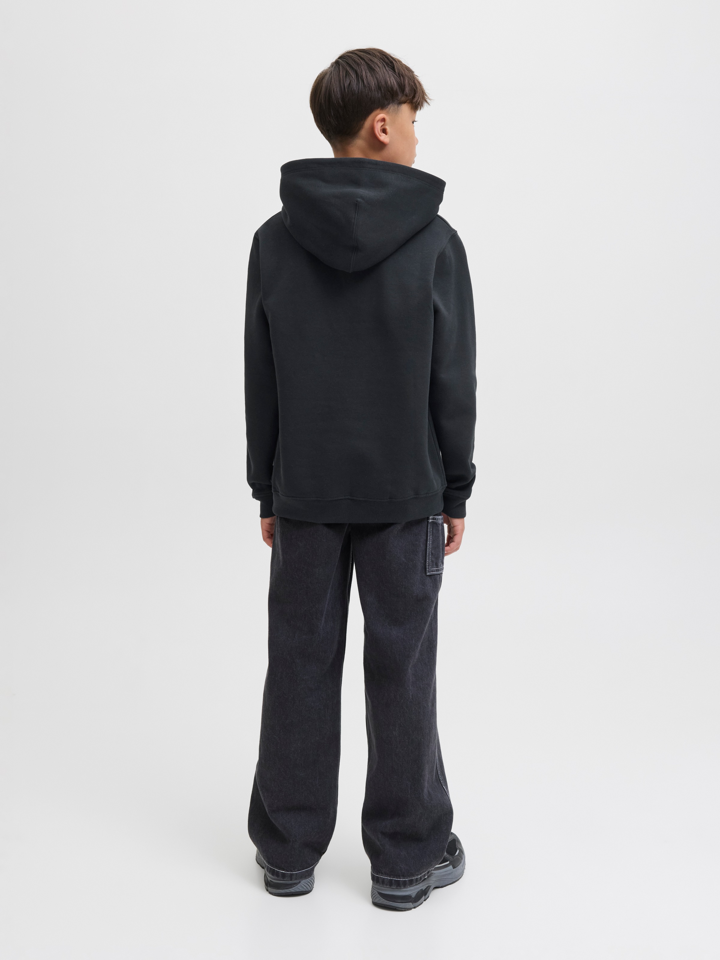 Jack & Jones Junior Sweat à capuche »JORINWOOD BLOCK BRANDING SWEAT NOOS JNR«