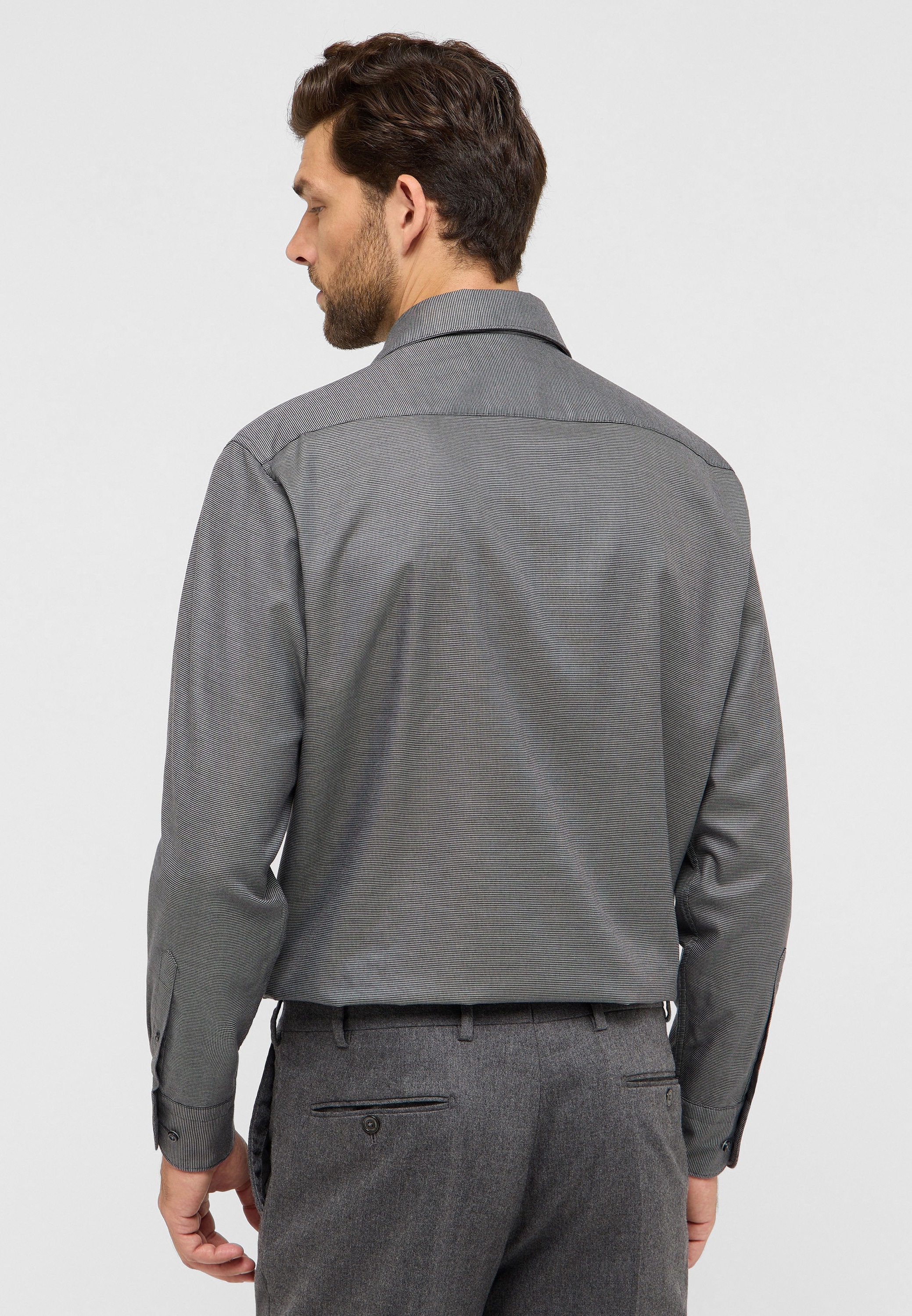 Eterna Langarmhemd »COMFORT FIT« EASY IRON (bügelleicht)