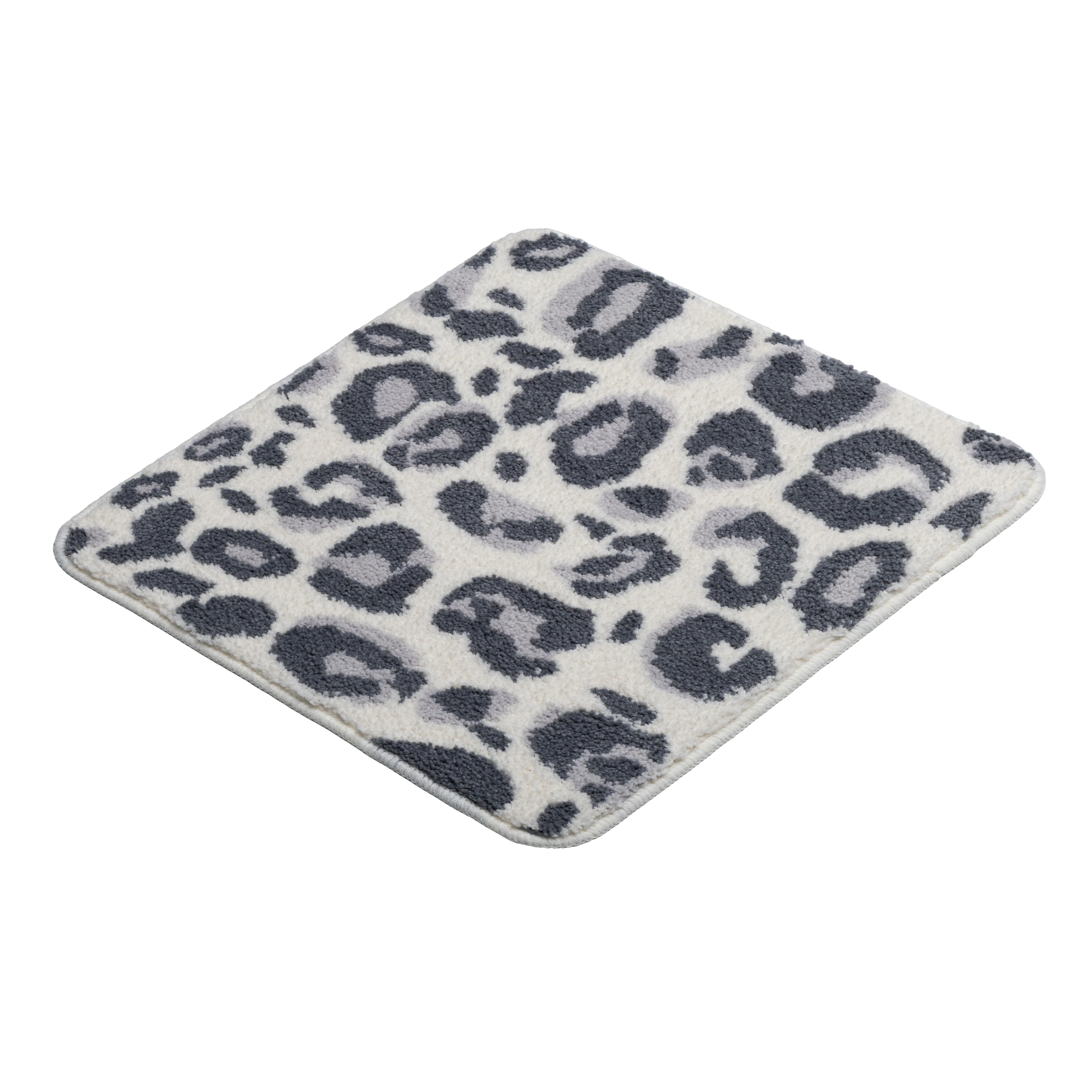 GOODproduct Badematte »Regona Leo, Badvorleger, Badezimmer Teppich, Duschvorleger« Höhe 10 mm rutschhemmend beschichtet fussbodenheizungsgeeignet | schnell trocknend Leoparden-Muster, Animal Print, modern