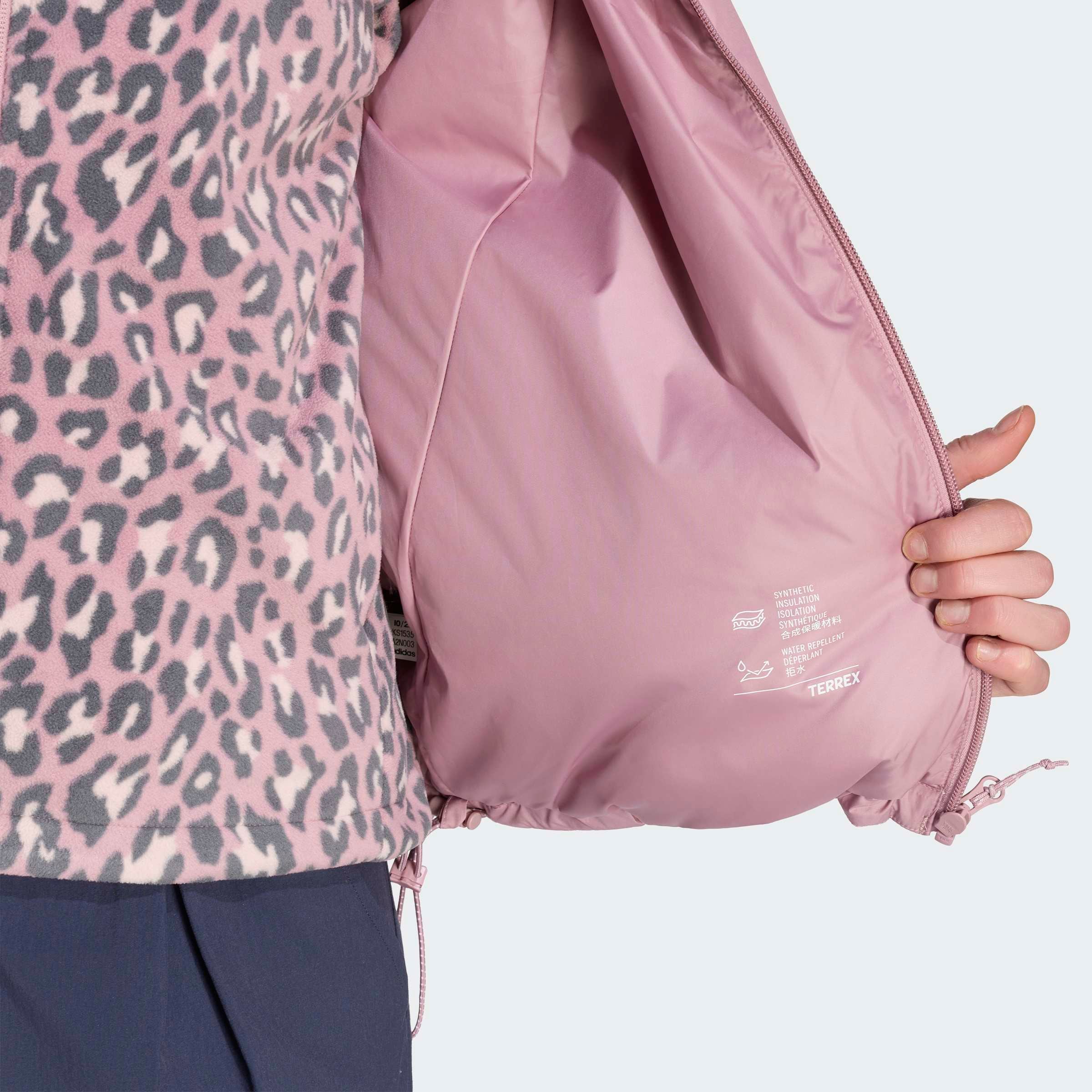 adidas TERREX Outdoorjacke »MULTI PRIMALOFT, KAPUZE, ISOLIEREND« für Erwachsene, mit Reissverschluss, aus Polyester