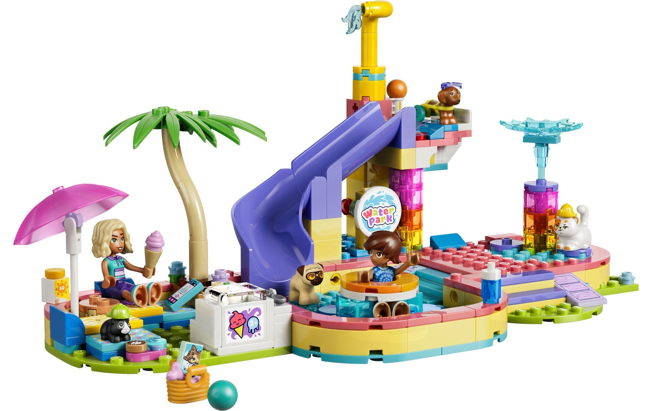 LEGO® Pions de construction »Lustiger Tag im Wasserpark (42676), LEGO Friends« fabriqué en Europe
